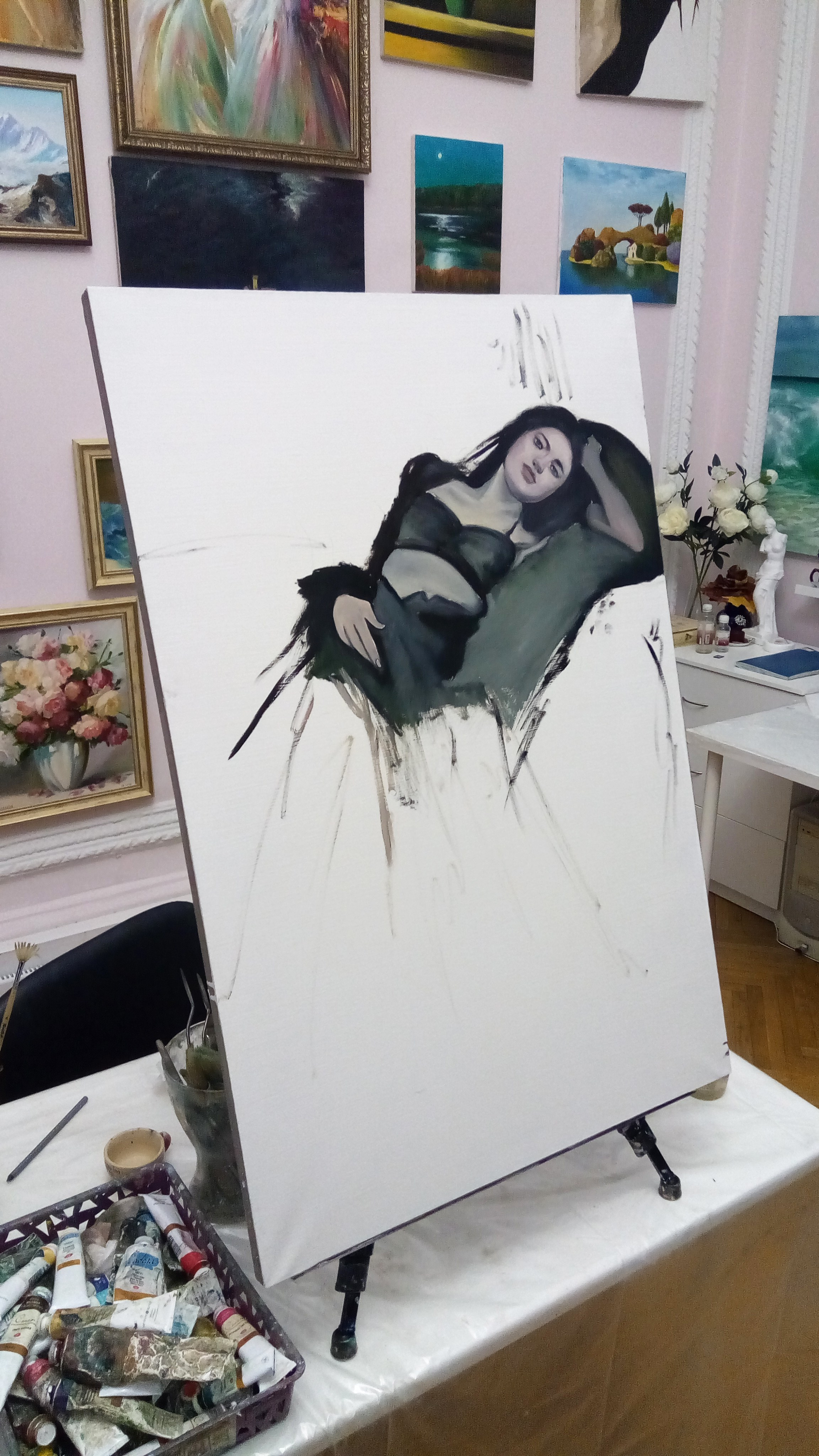 Women’s images → view. Portraits and paintings to order