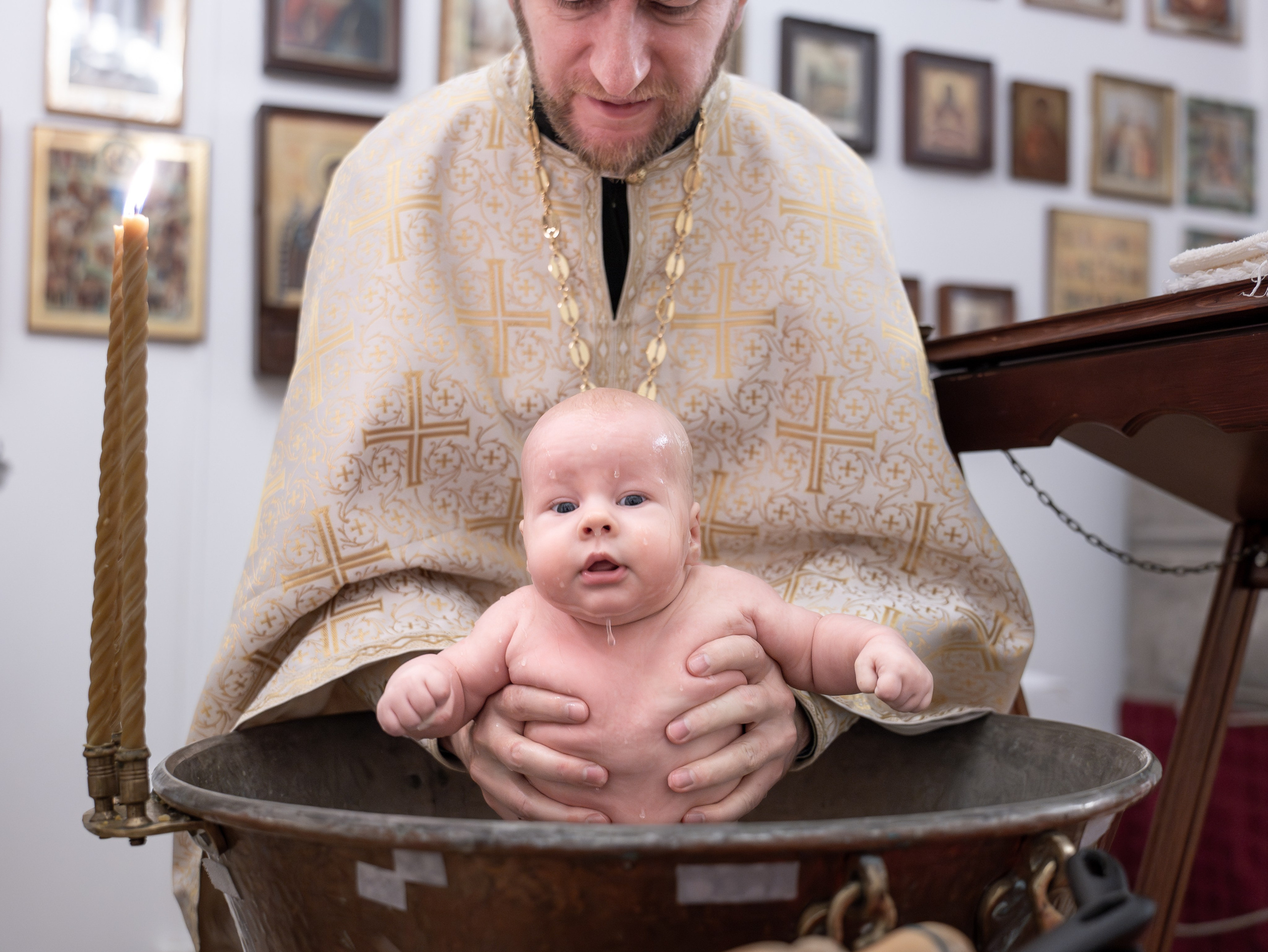 Крещение мл. Максима. Фотограф в Москве