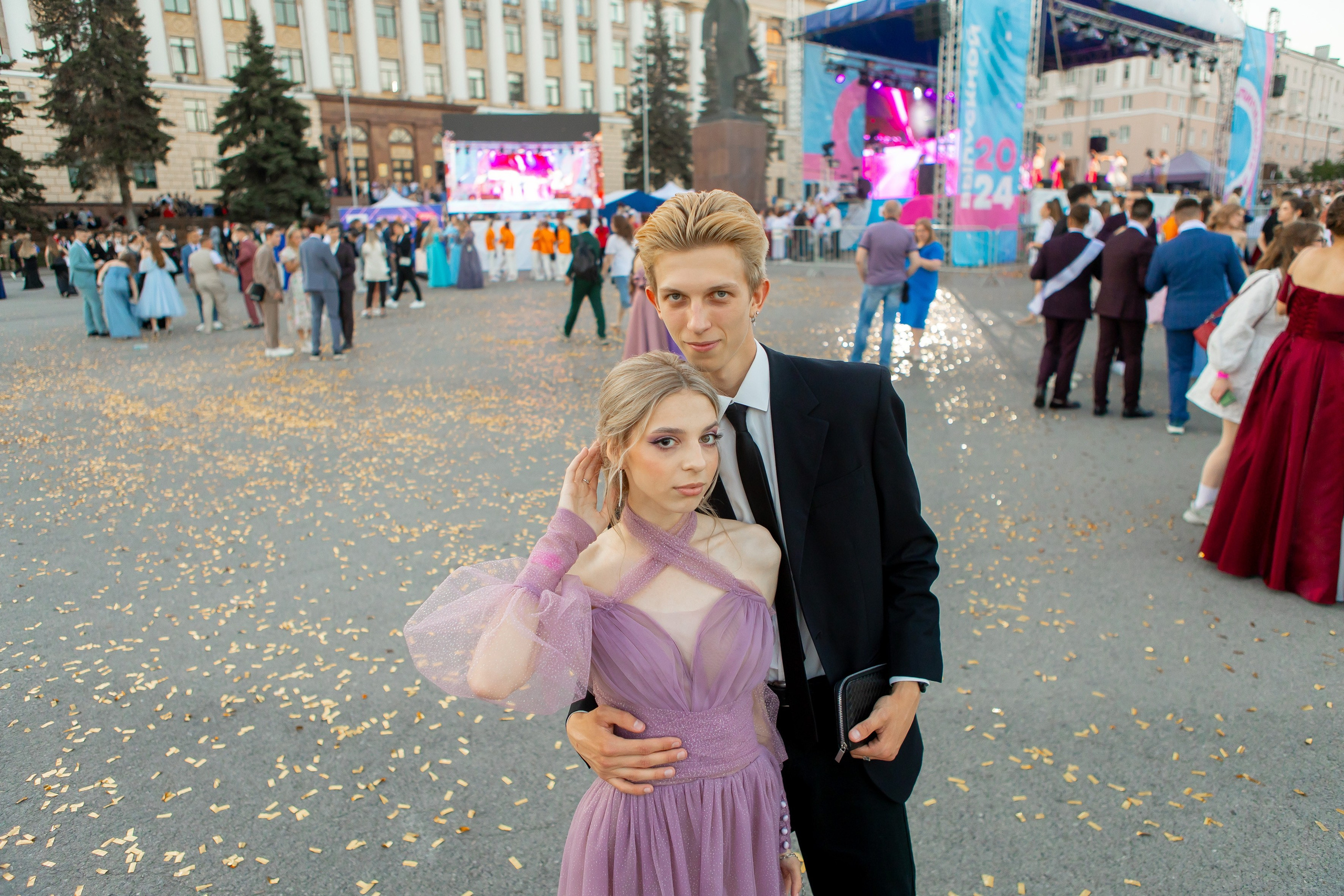 Выпускной Гимназия 12 2024 г. Свадебный и портретный Фотограф в Липецке Дмитрий Котюков