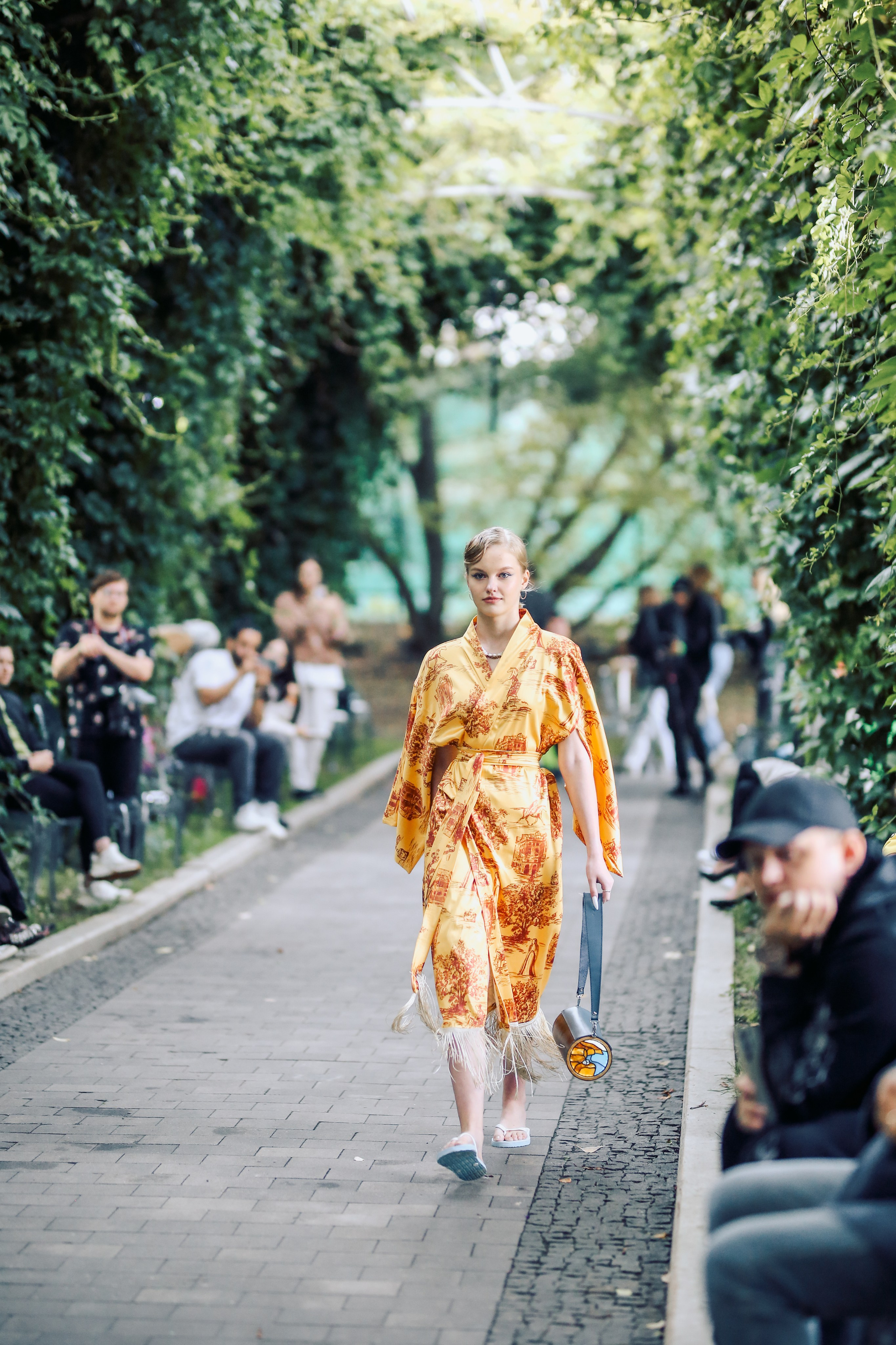 Зелёный подиум. Фотограф Анастасия Залевская