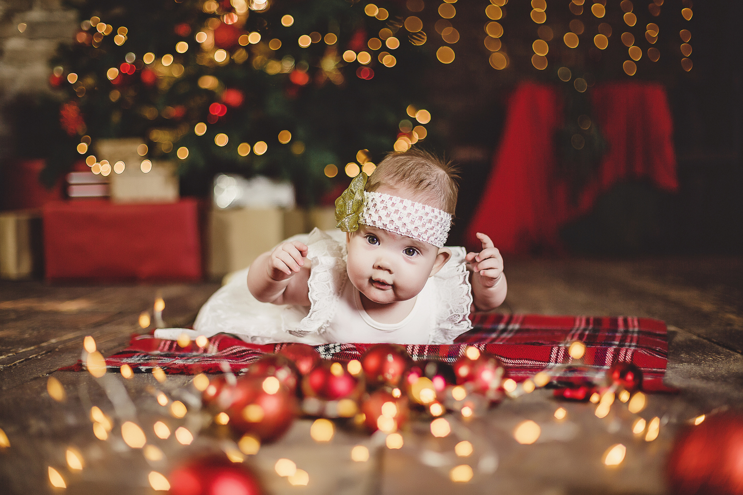 Новогодние семейные съёмки в фотостудии. Свадебный и семейный фотограф Дарья Осипова (Никитина). Саратов