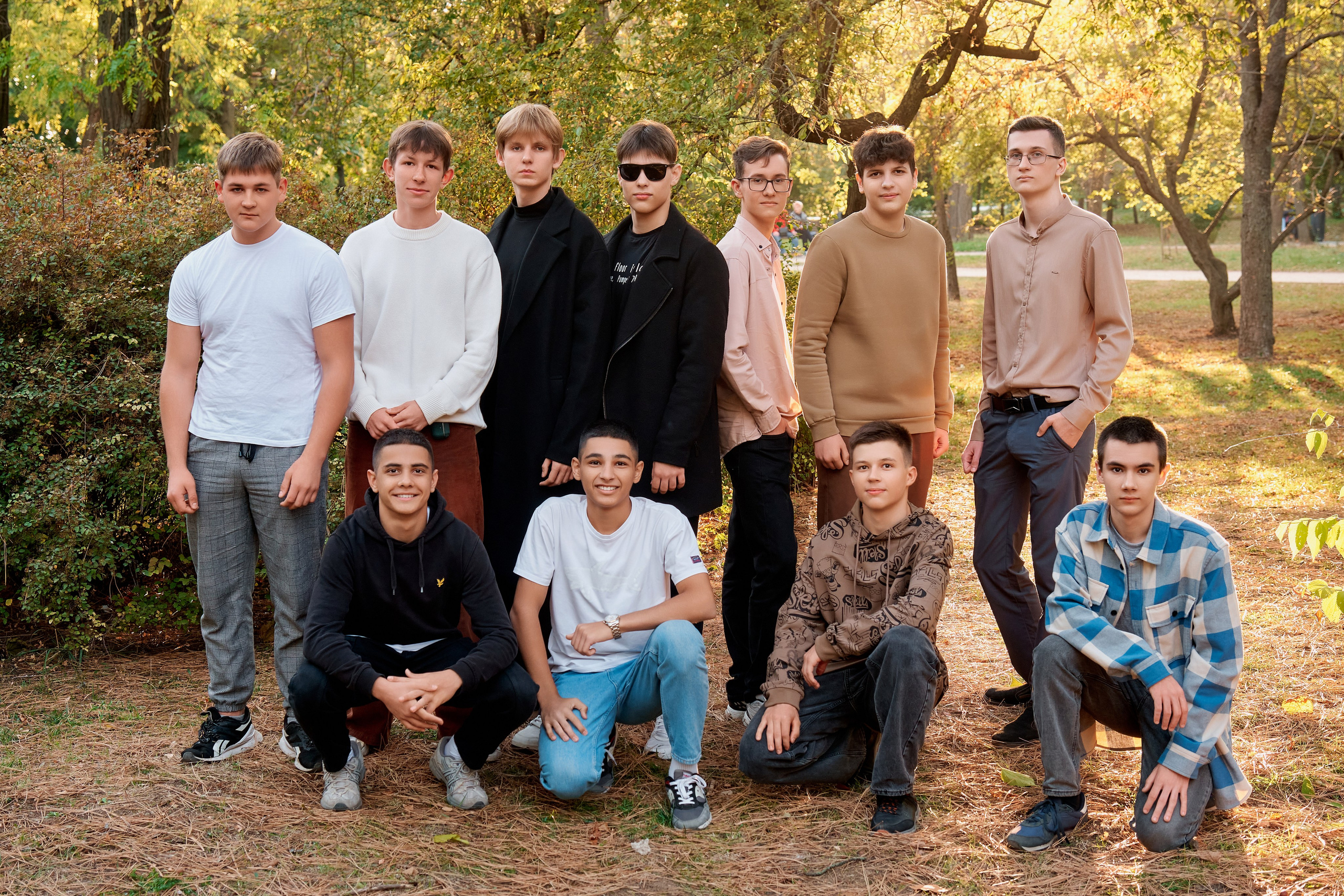 11 класс. Осенняя фотосессия. Приморский парк. Фотограф Таганрог Анна Трайжон