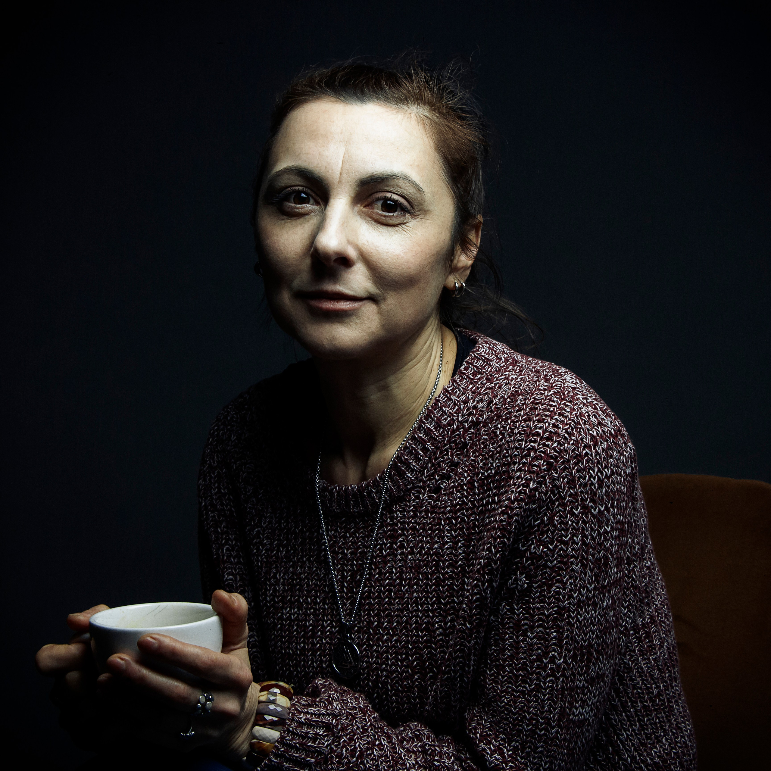 Красивый портрет в студии Минска