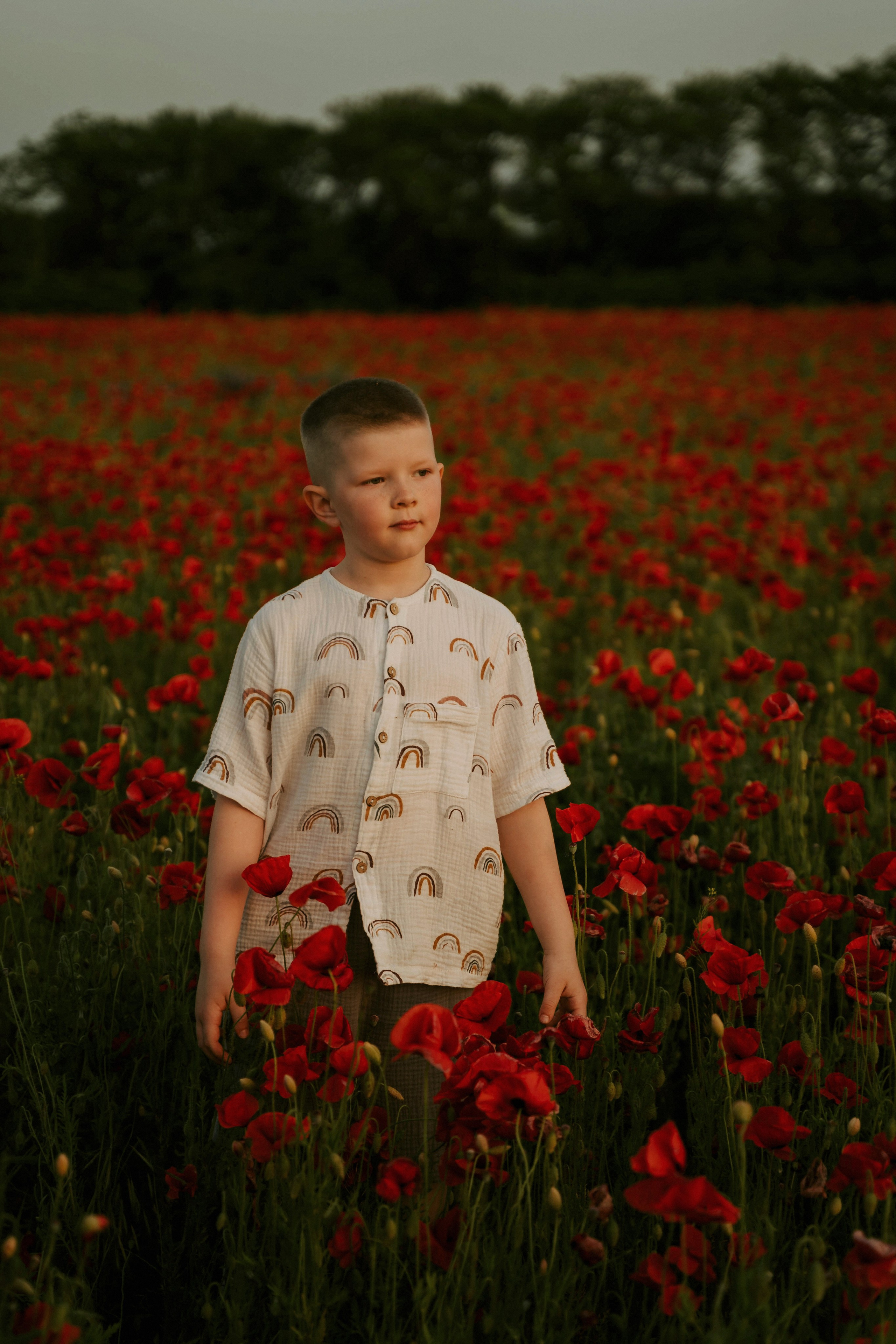 В маках. Татьяна Тагель