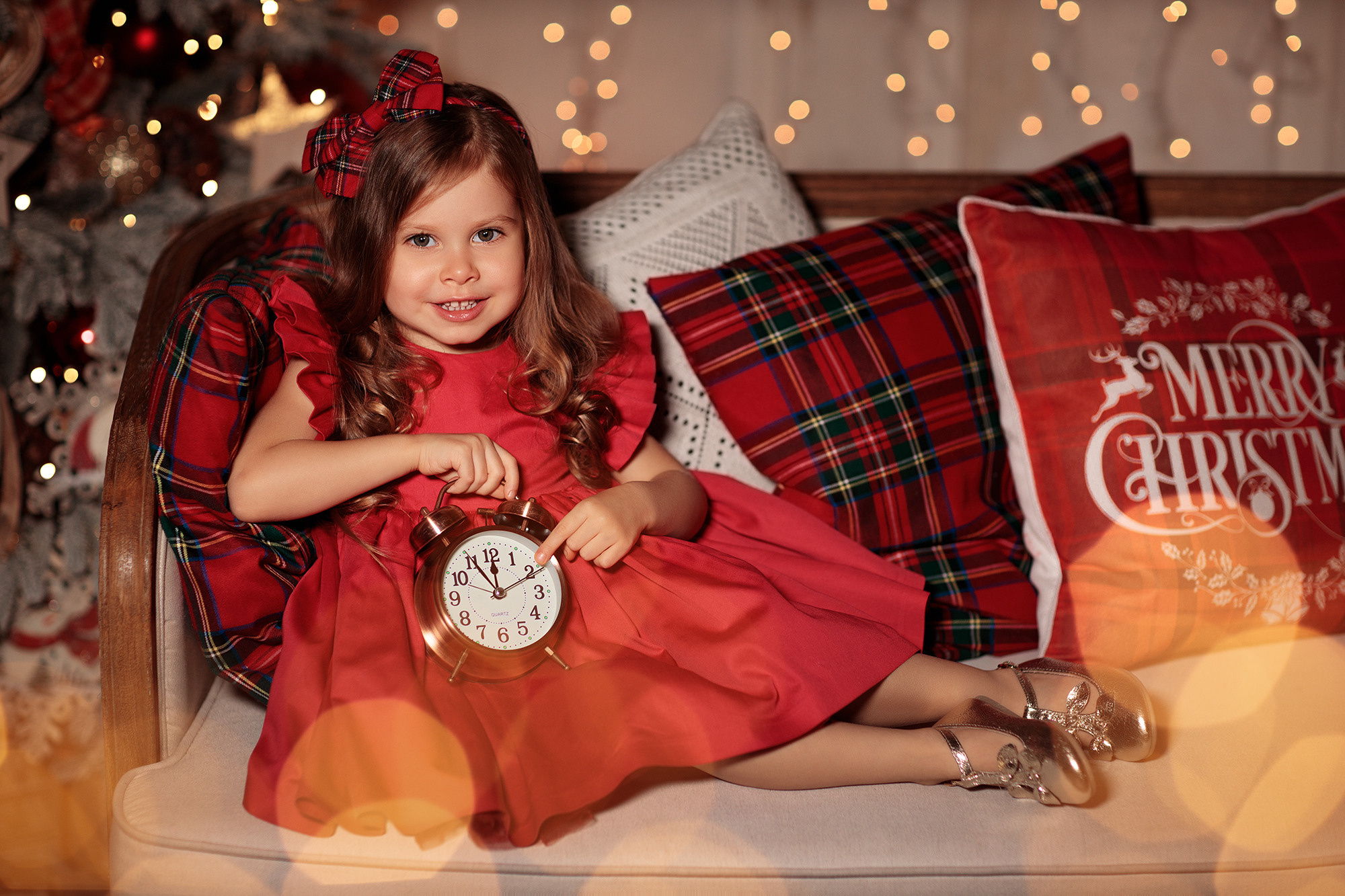 Новогодняя фотосессия в Москве. Детский и семейный фотограф в Москве Лина Левина