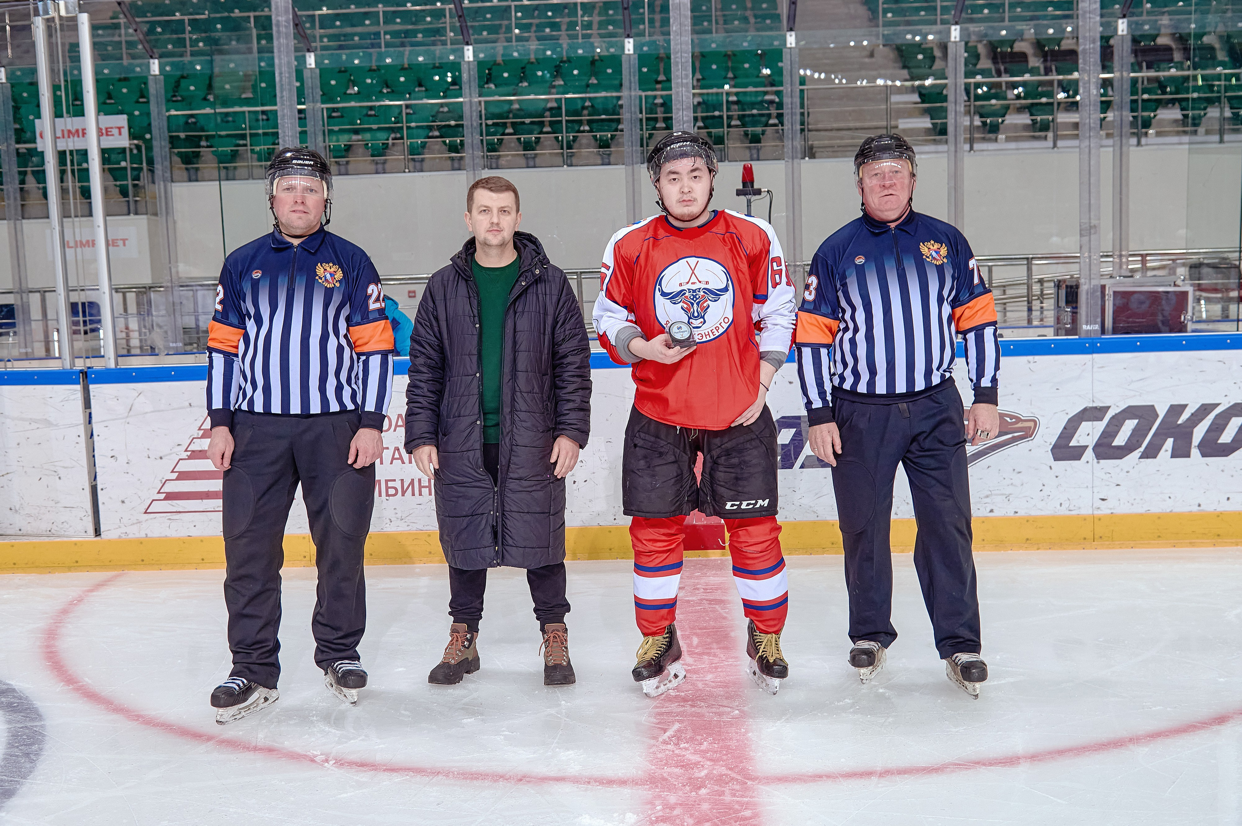 Платинум Арена — Хоккей — РусГидро. Фотограф Яковлев Роман — Красноярск