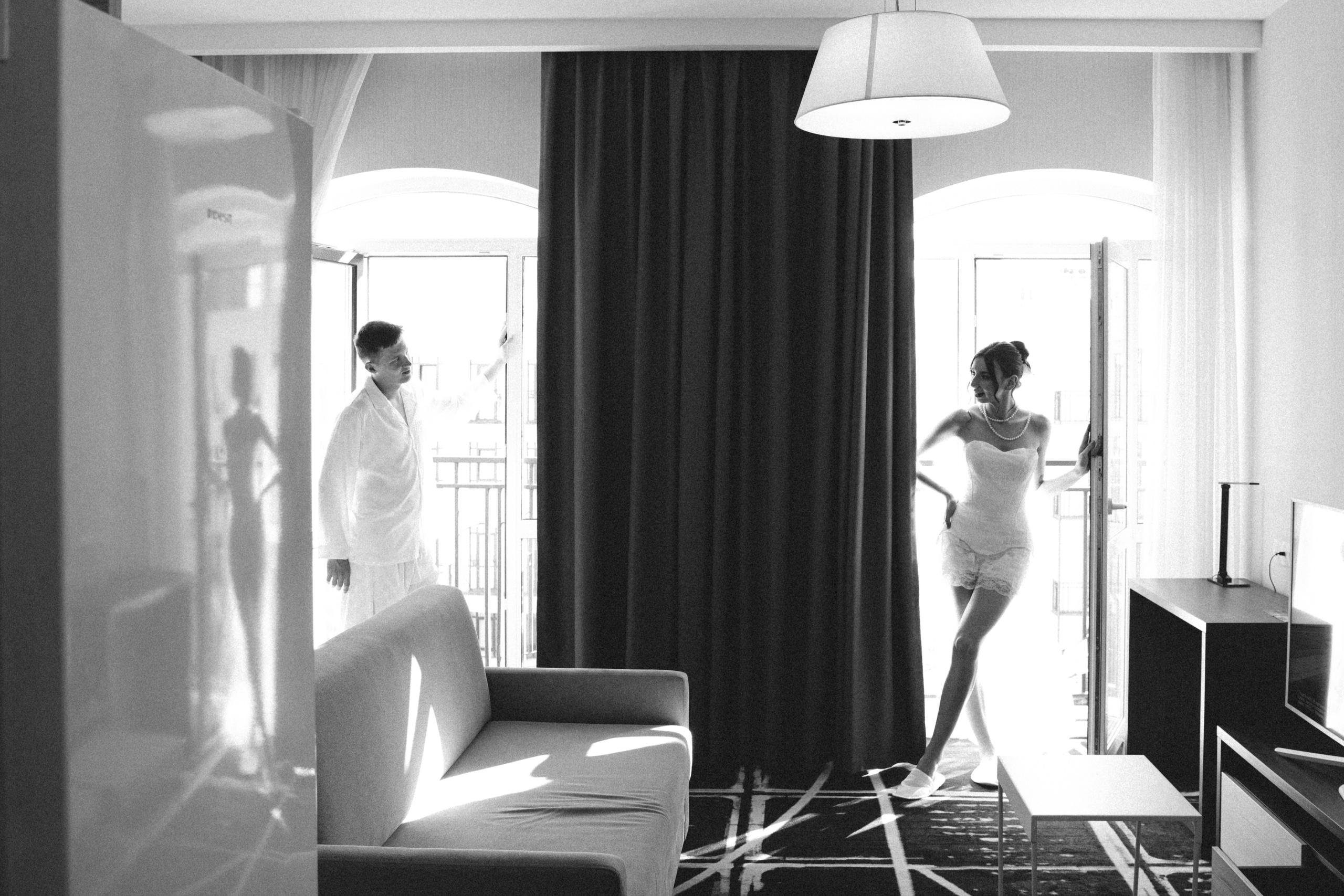 Влад и Ира Ramada Hotel. Фотограф Новосибирск