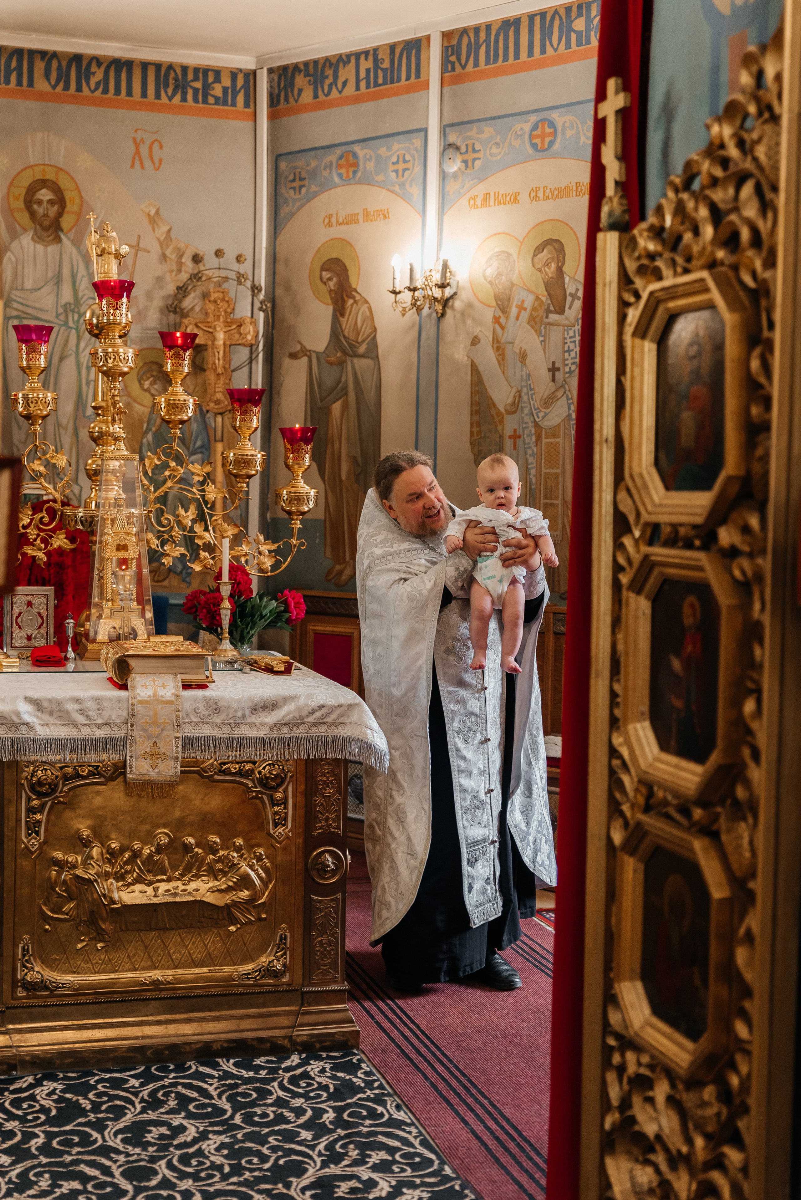 Крещение Тимура. Семейная фото и видеосъёмка. Брянск