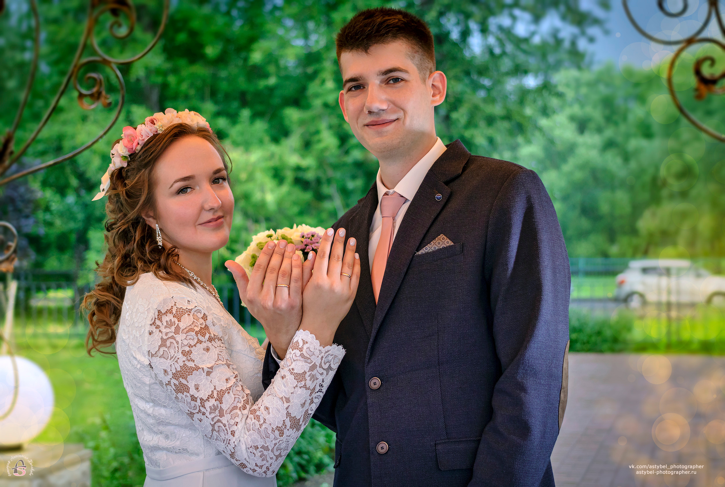 Свадебная фотосессия Владимира и Надежды. Фотограф Анастасия Белякова в Санкт-Петербурге и Гатчине