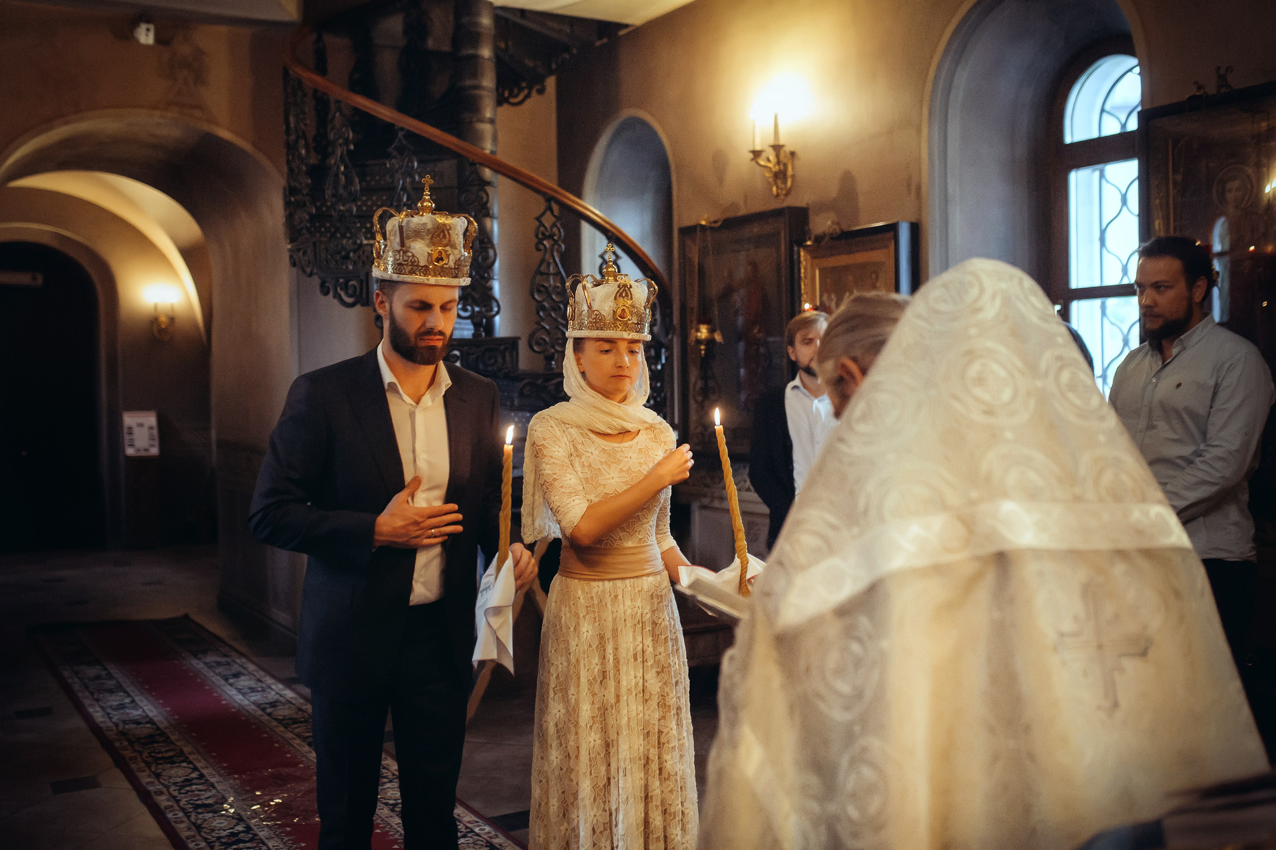 Венчание Виктора и Марии. Фотограф на Крещение, семейный фотограф в Москве