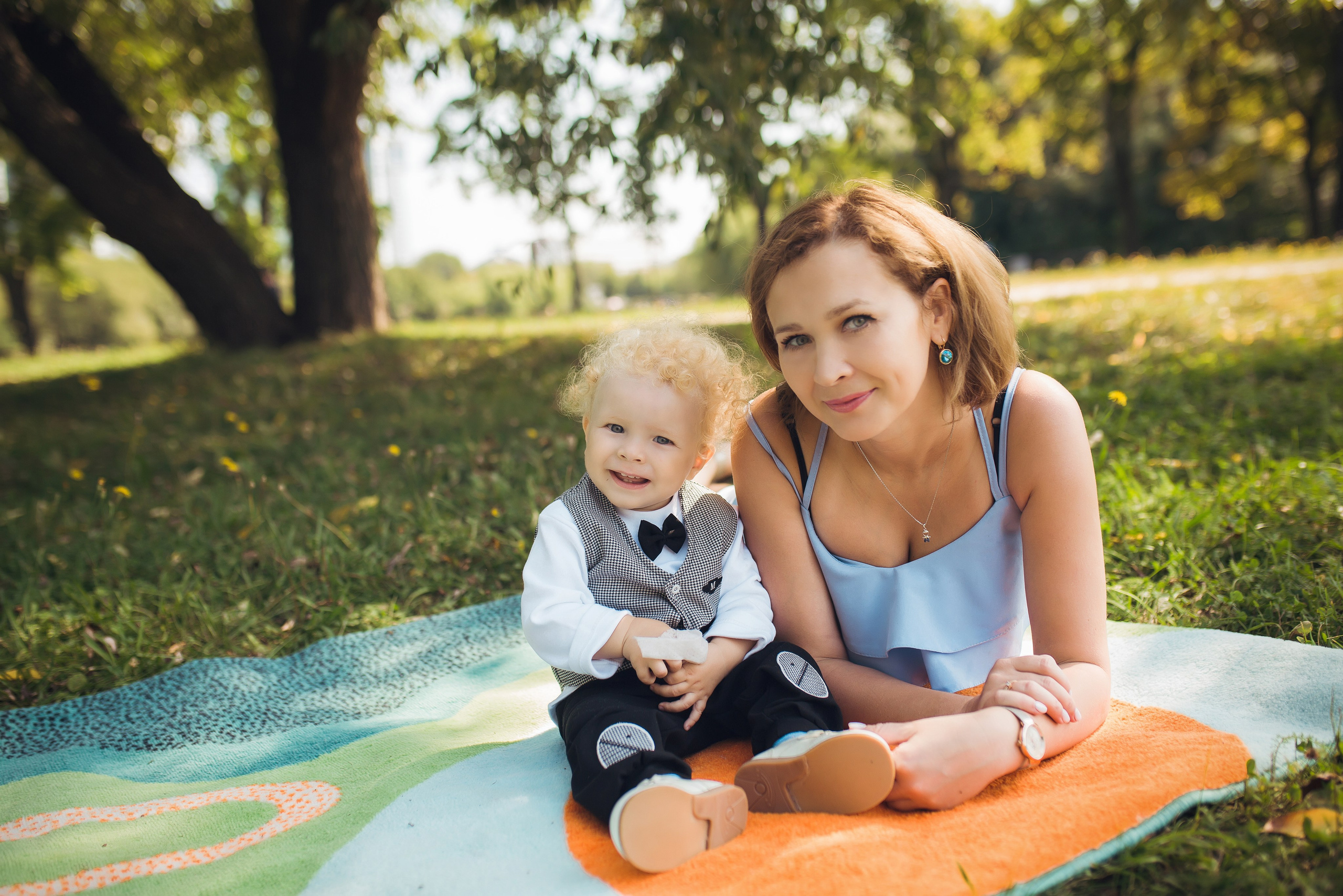 Годик Сереженьке. Фотограф на Крещение, семейный фотограф в Москве