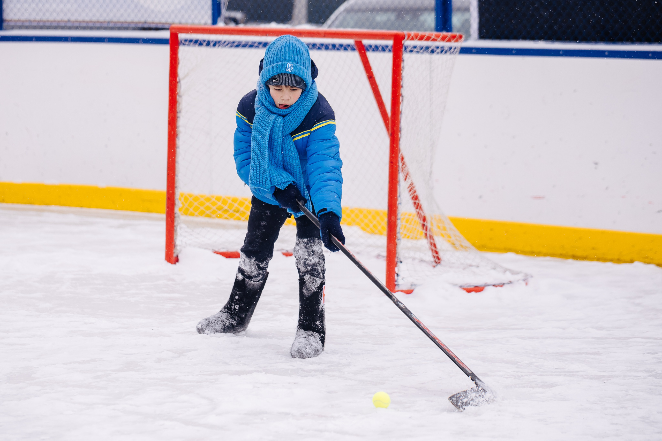 Хоккей на валенках // 22.02.25. Денис Прохоров Фотограф в г. Магнитогорск