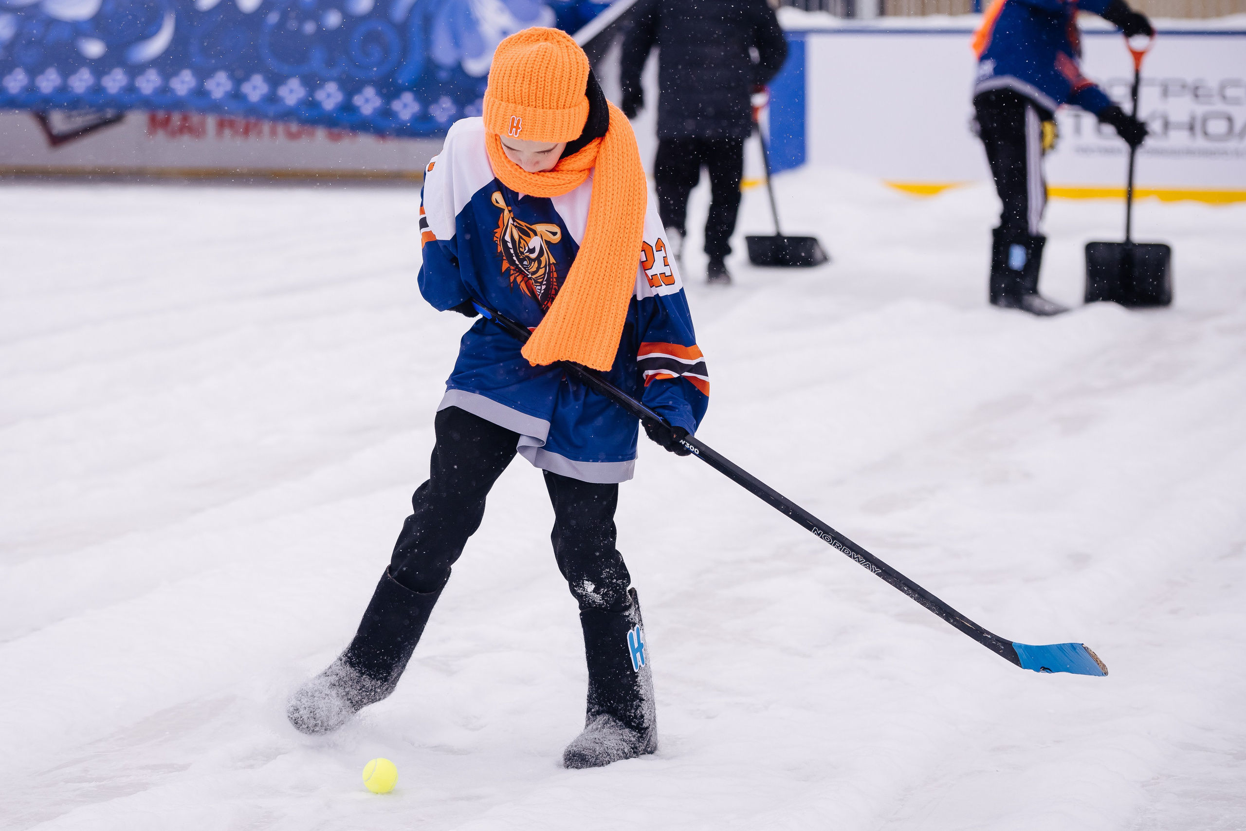 Хоккей на валенках // 22.02.25. Денис Прохоров Фотограф в г. Магнитогорск