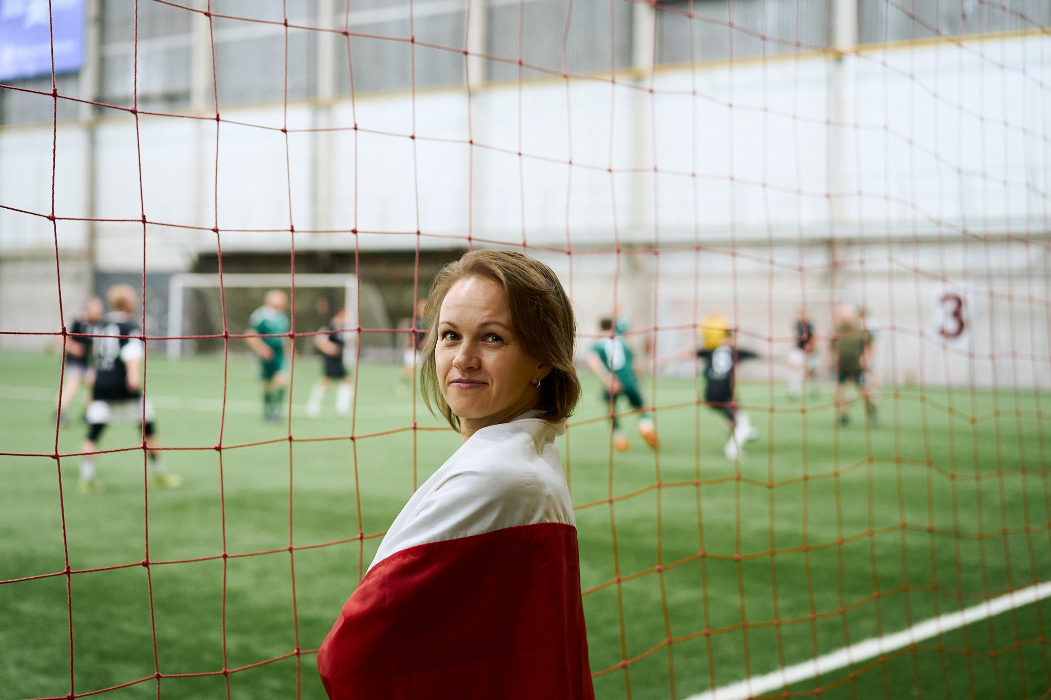Friendly football match: Seimas of the Republic of Lithuania vs. Sviatlana Tsikhanouskaya’s Office. Photographer in Vilnius