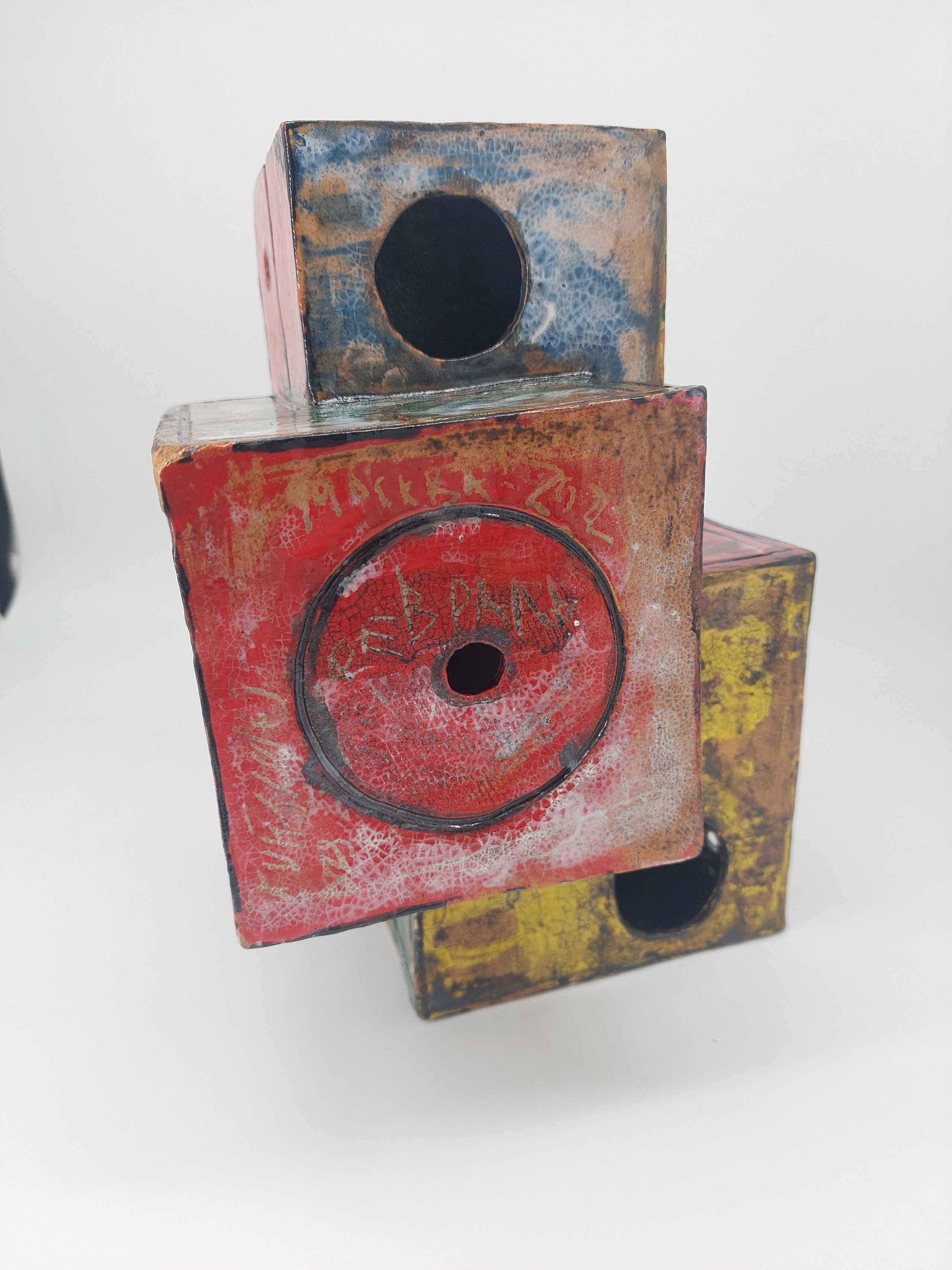 Кубики. Керамика с историей. Елена Рогалёва