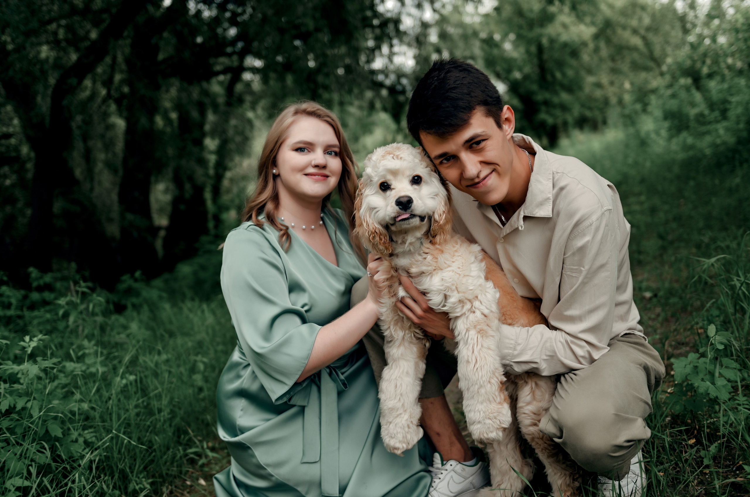 Love story прогулка вместе с песиком))). Свадебный, семейный, детский, контент фотограф в Омске Максим Ильин