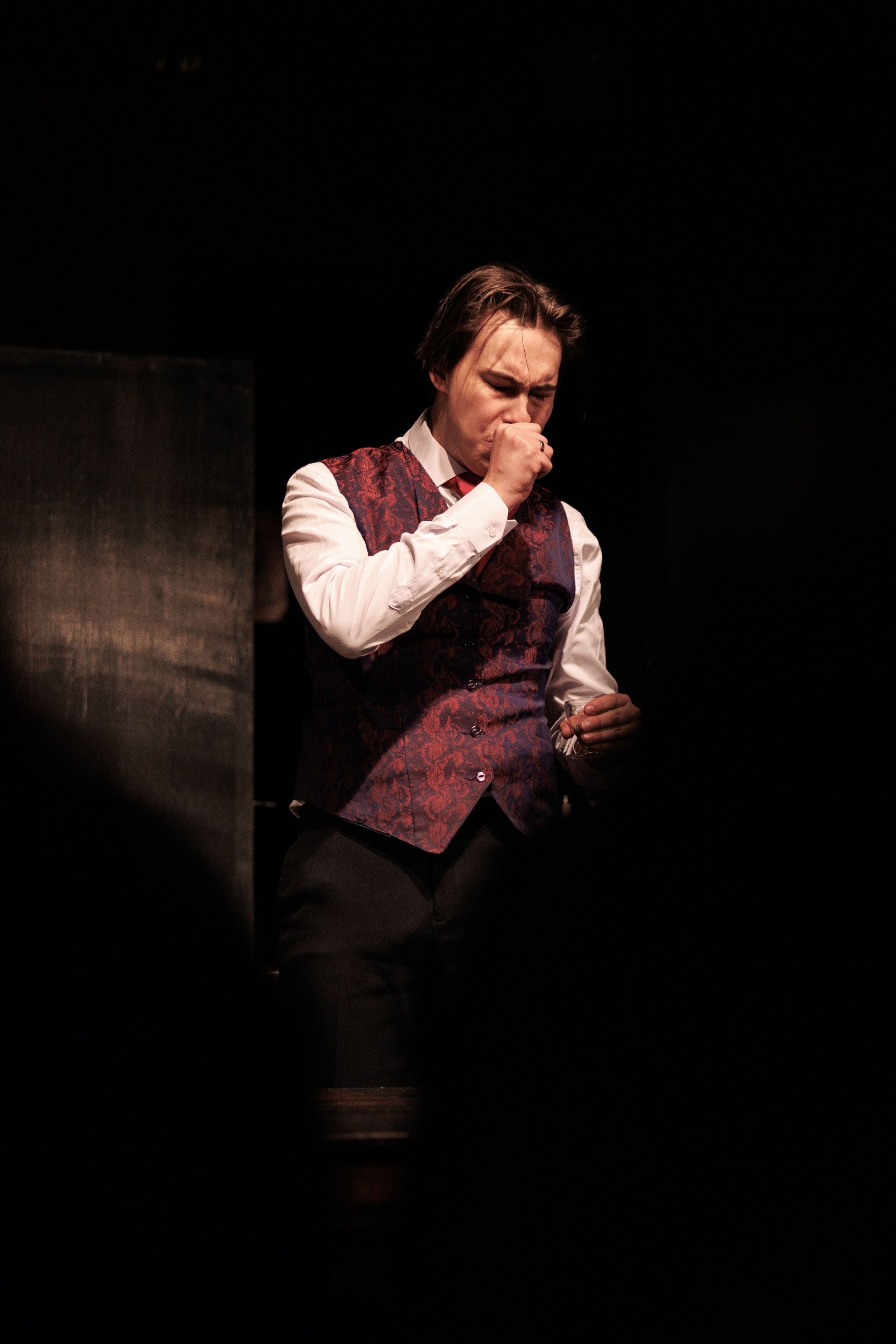 "Бесы. Репетиция". Спектакль студентов Щепкинского училища. Спортивный фотограф Алексей Соломин