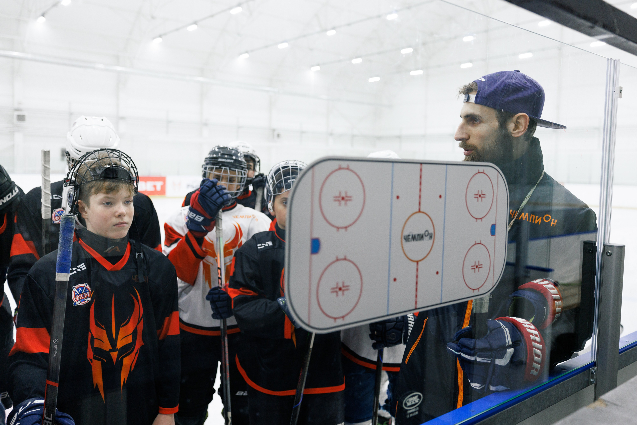 Тренировка ХК "Рыцари" / Комплекс "Чемпион". Спортивный фотограф Алексей Соломин