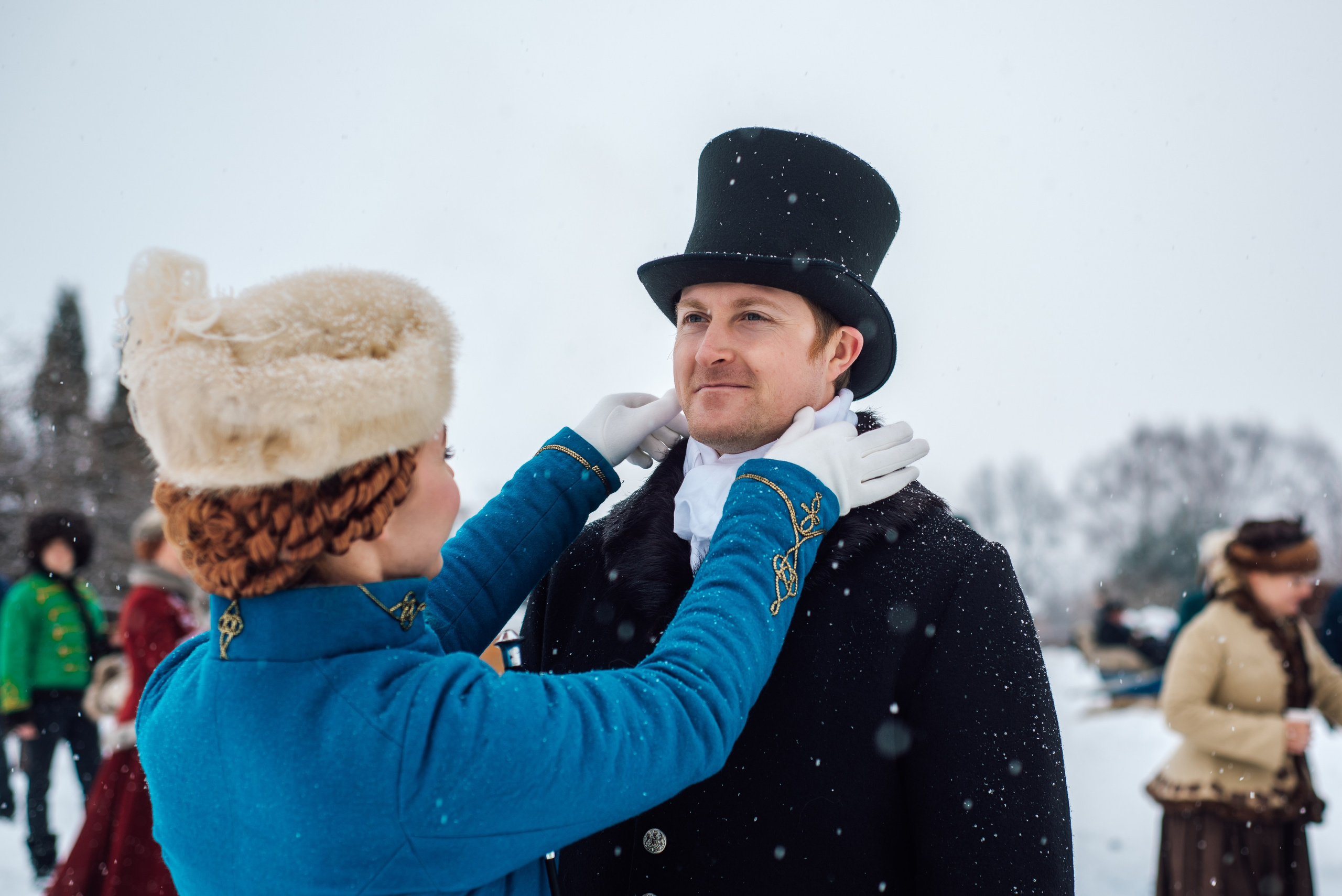 Зимняя парфорсная охота. Фотограф Диана Вальтер