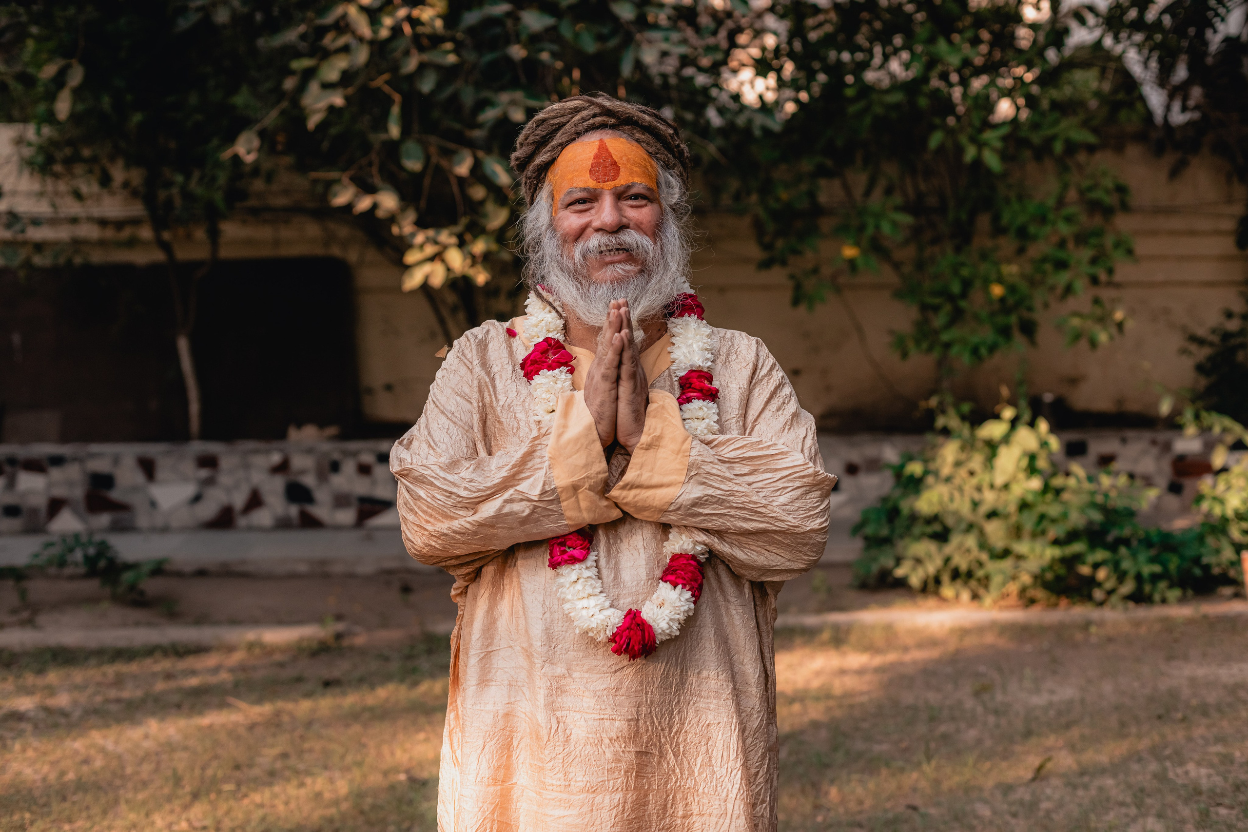 Devraha Baba Ji Ashram in Vrindavan. Мариам Багдасарян