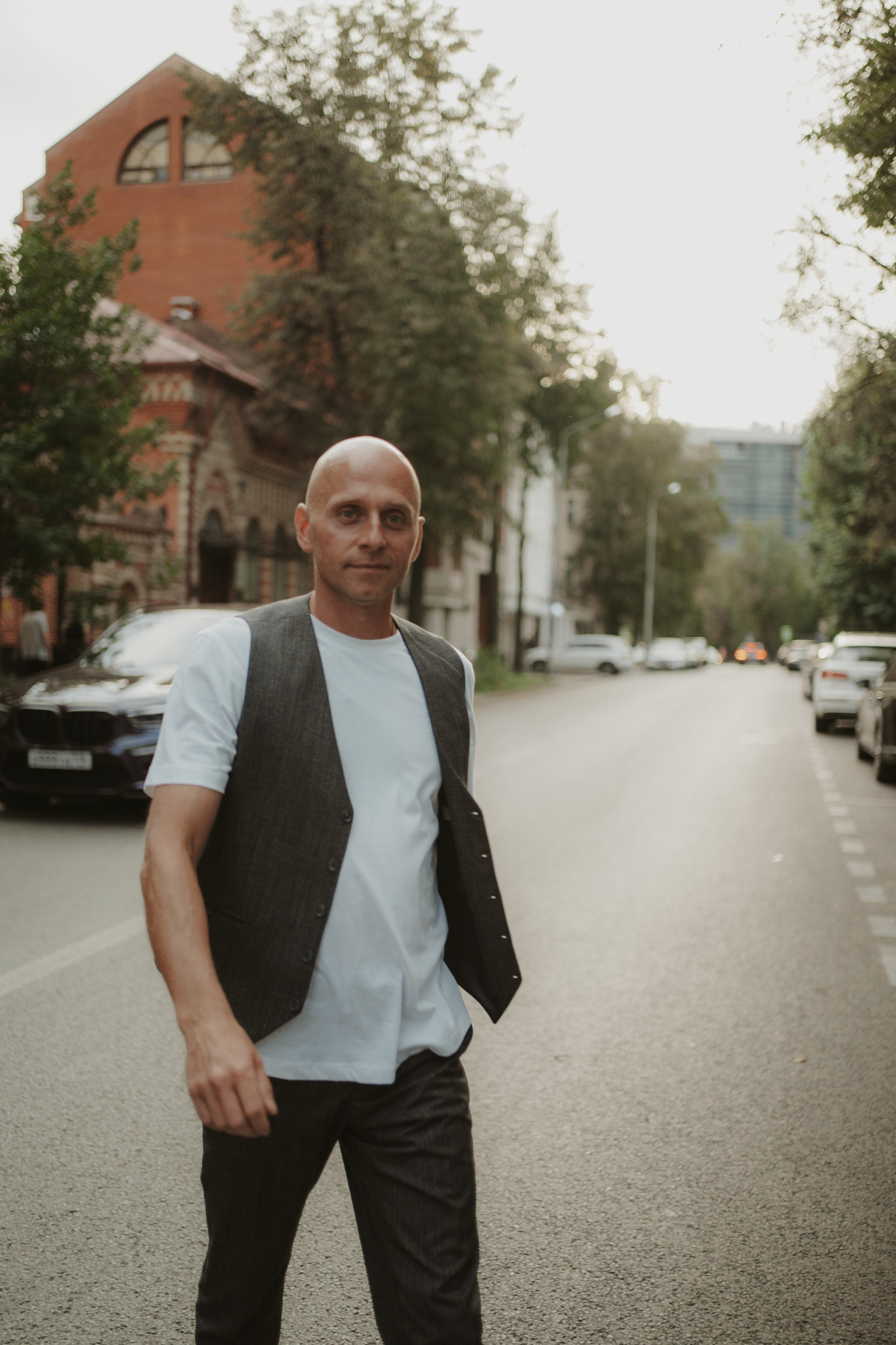 Стрит-съёмка в Казани, Алексей Криванков. Портретный фотограф в Казани, Красной Поляне и Сочи Анна Кузнецова