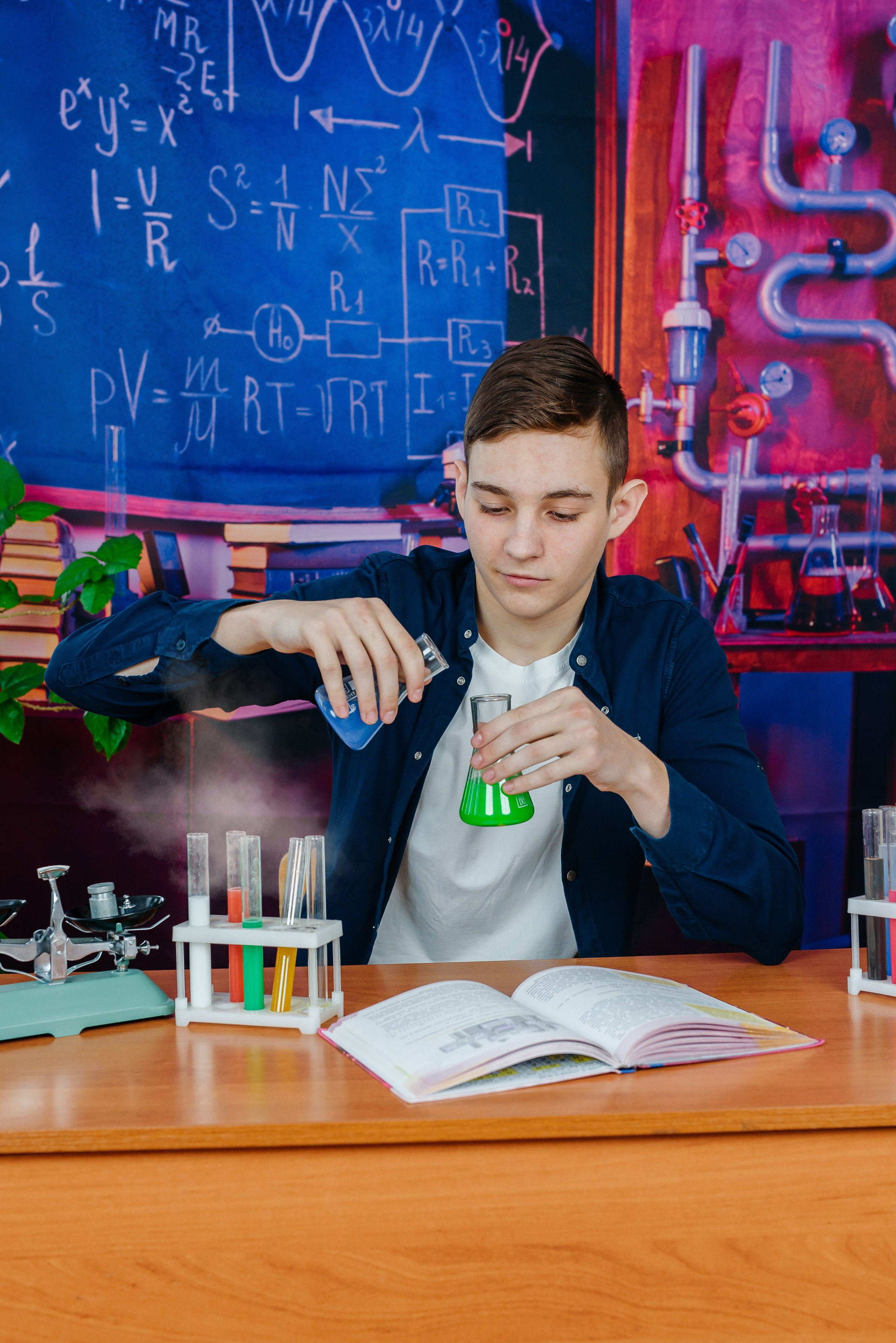 Урок химии. Семейный фотограф в Барнауле