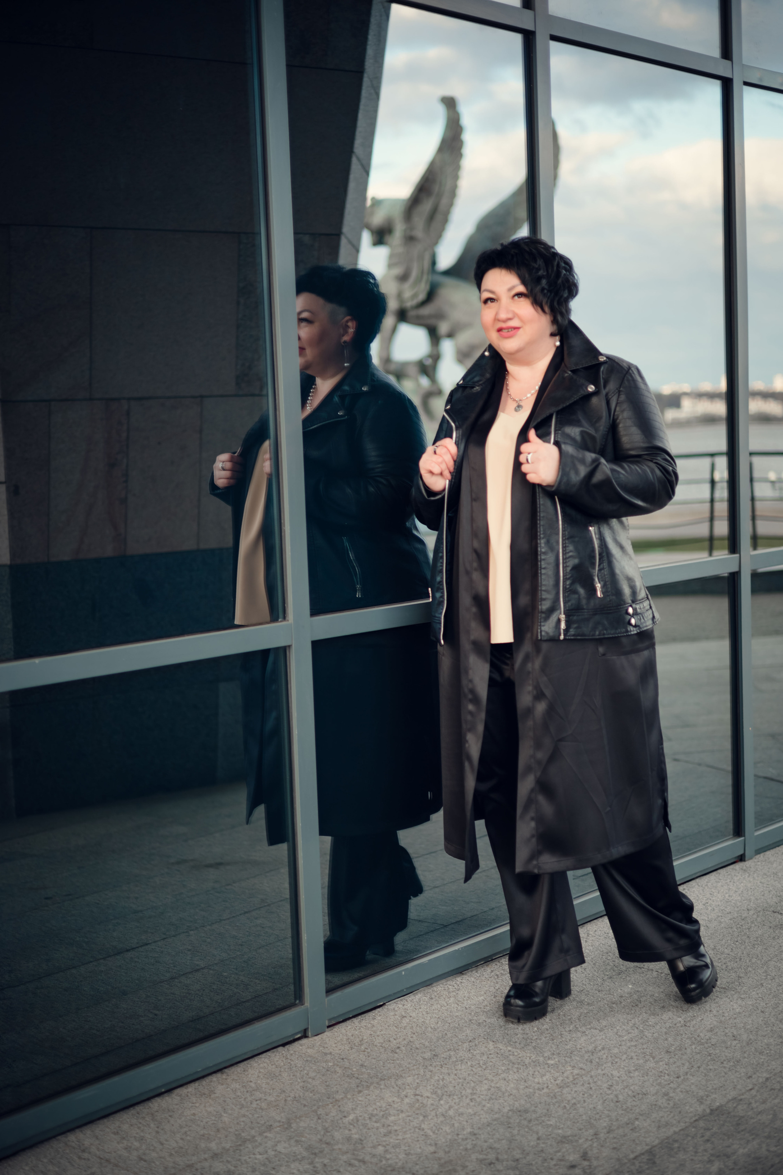 Фотосессия девушки в Осиново Казани Радужный Салават купере