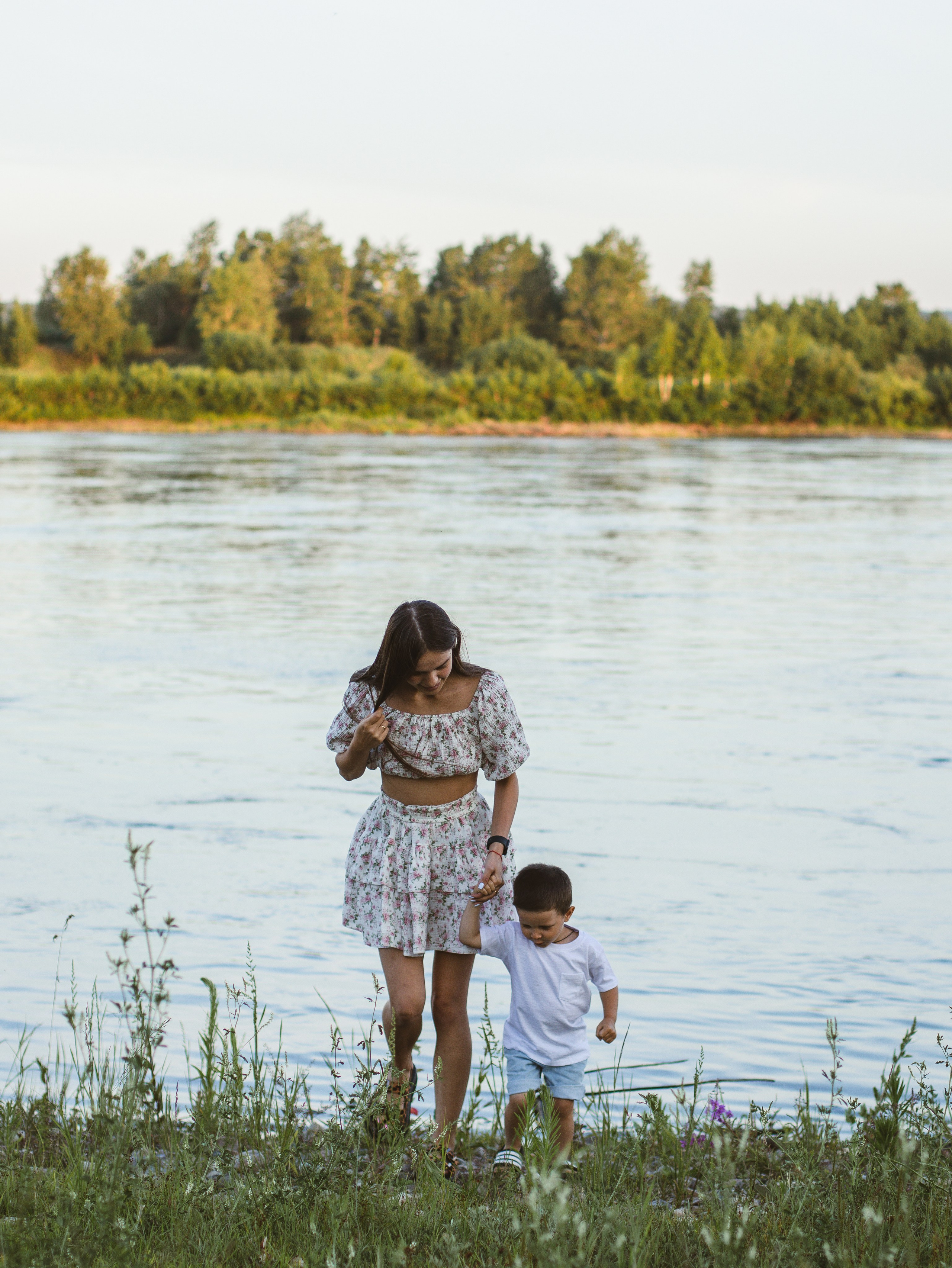 Мария с сыном Сашей. Семейный фотограф в Ангарске Екатерина Трифонова