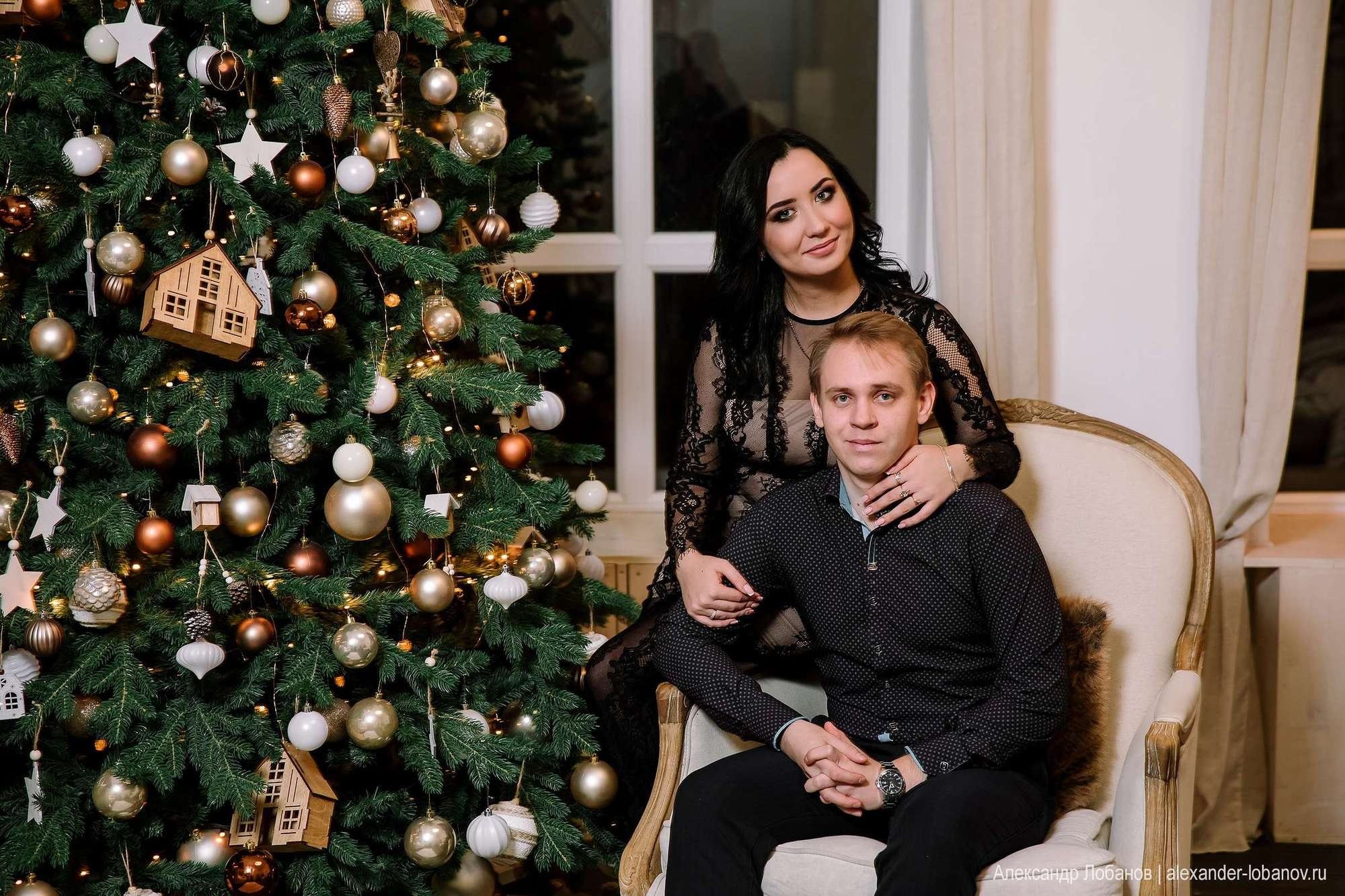 Новогодняя Love Story Ильи и Марьям