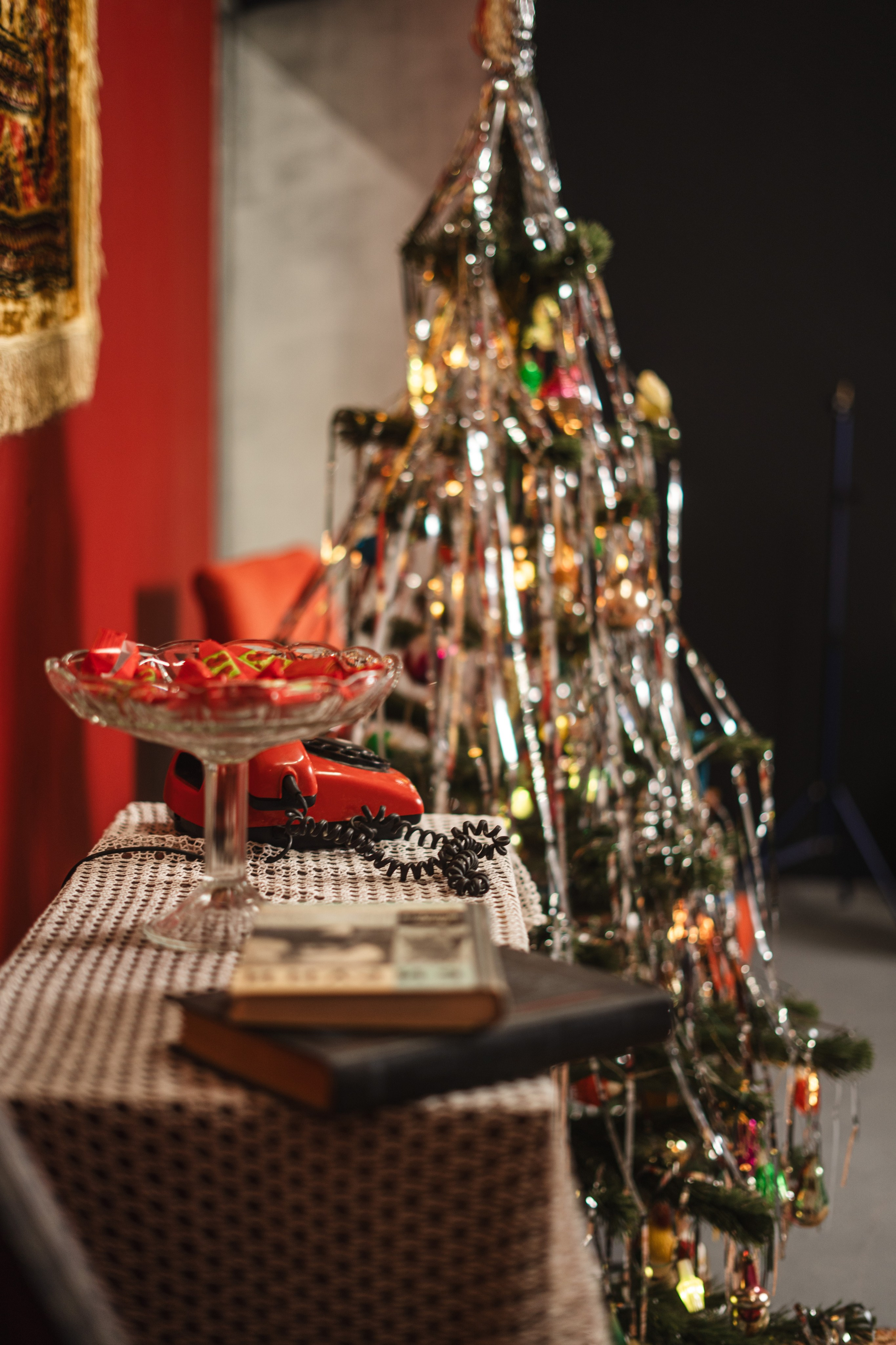 Фотостудия "Импульс" Саратов новогодняя фотосессия ретро