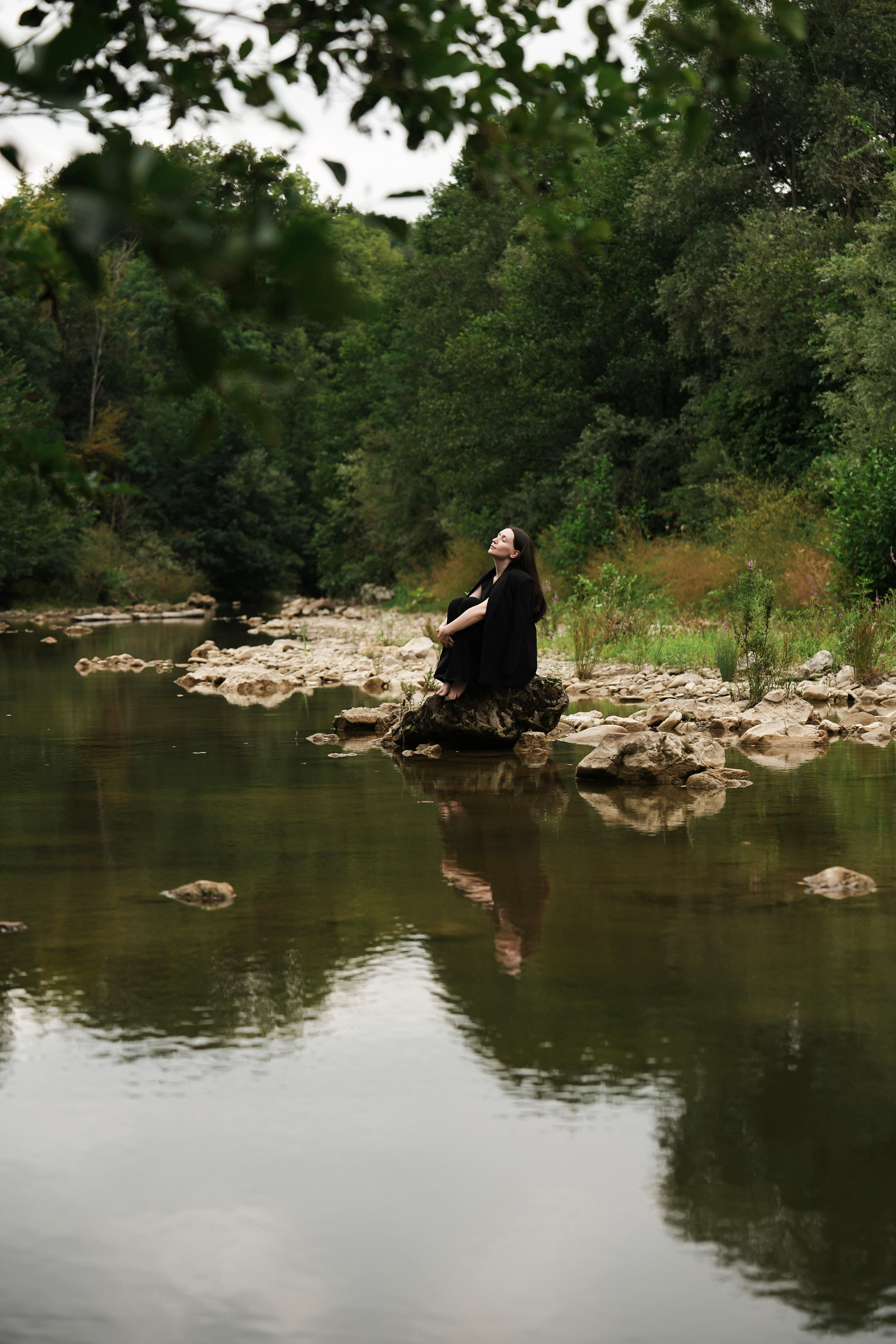 Инна в лесу. Фотограф с психологическим образованием