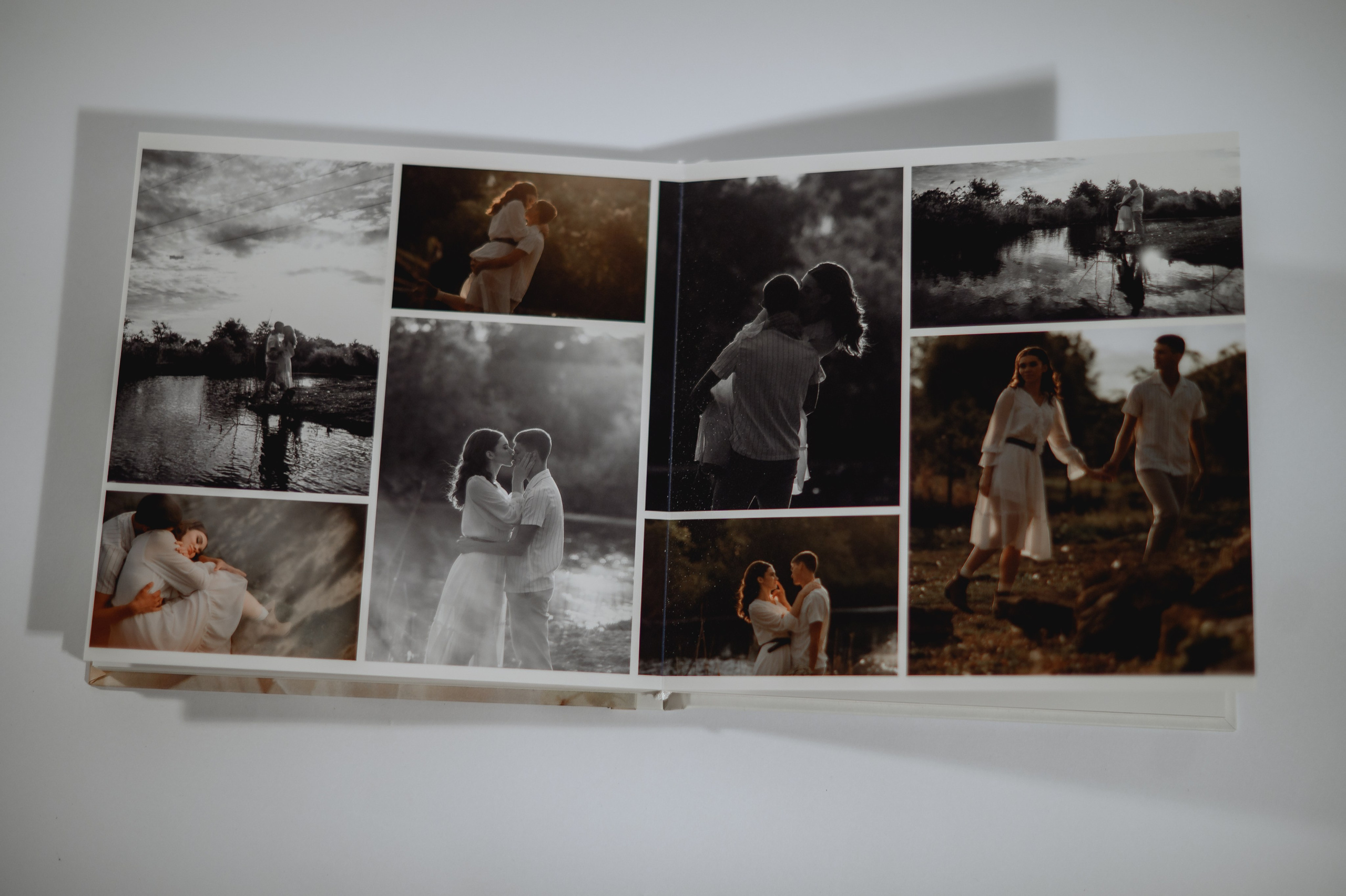 Свадебная фотокнига. 20*20 плотные листы. Фотограф Котова Валентина