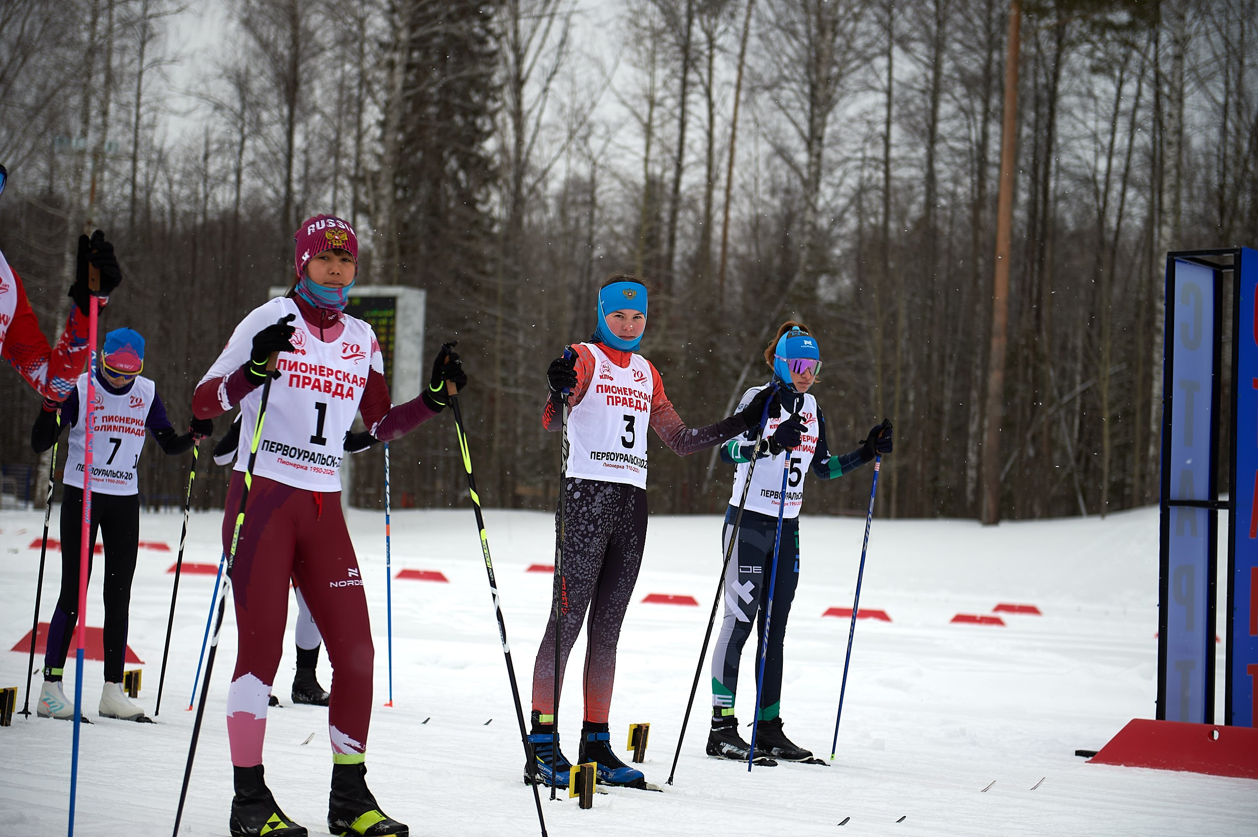 Всероссийские соревнования по лыжным гонкам «Пионерская правда». Ижевс. Спортивный репортажный фотограф в Ижевске Сергей Мерзляков