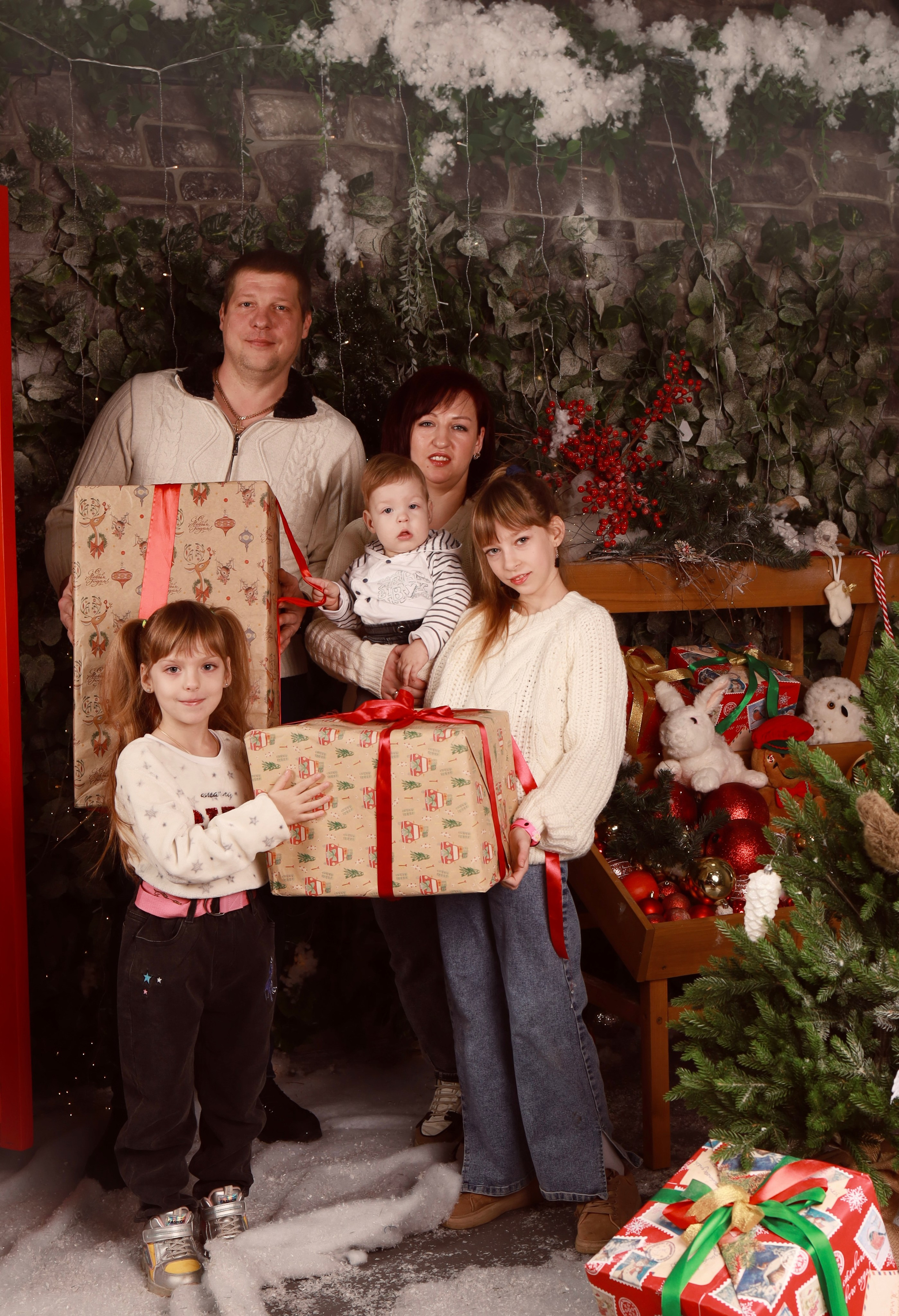 Семейный новый год. Семейный и свадебный фотограф в Минске Юлия Грин