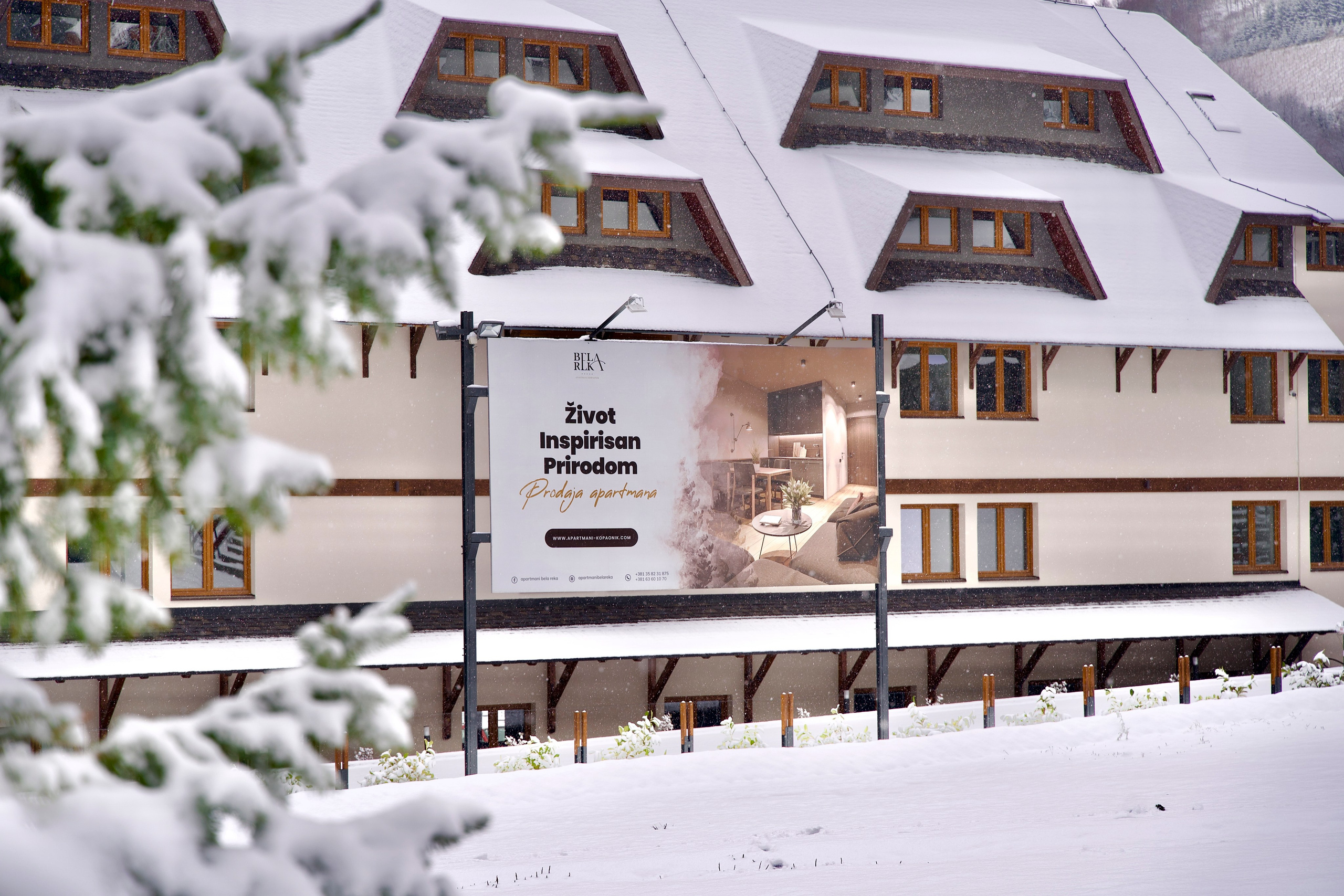 Bela Reka Apartments. Photographer Liana Sudets Serbia Kopaonik Brzece Brus