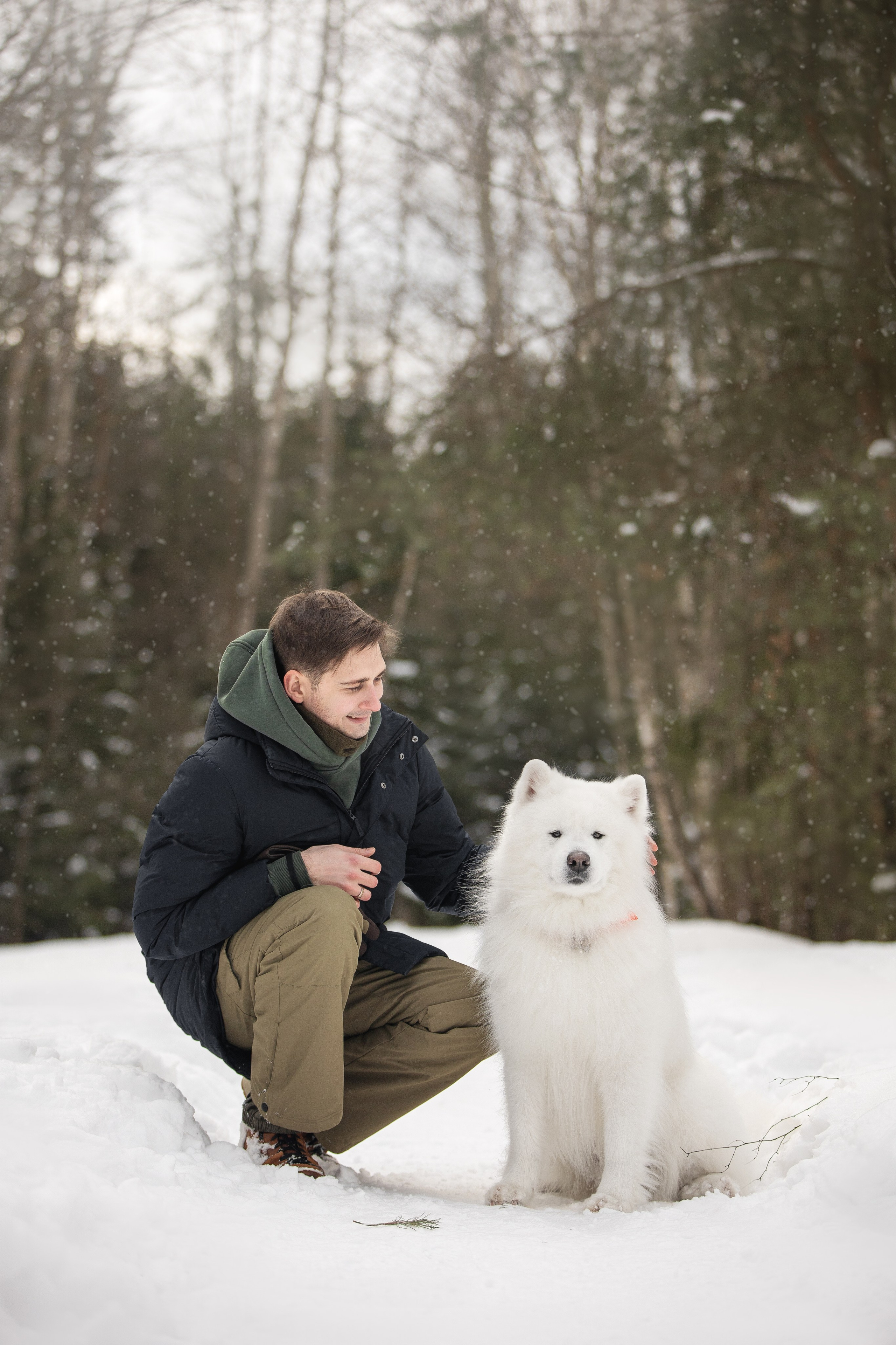Дмитрий, Наталья и Панти. Фотограф анималист в Москве Майорова Евгения