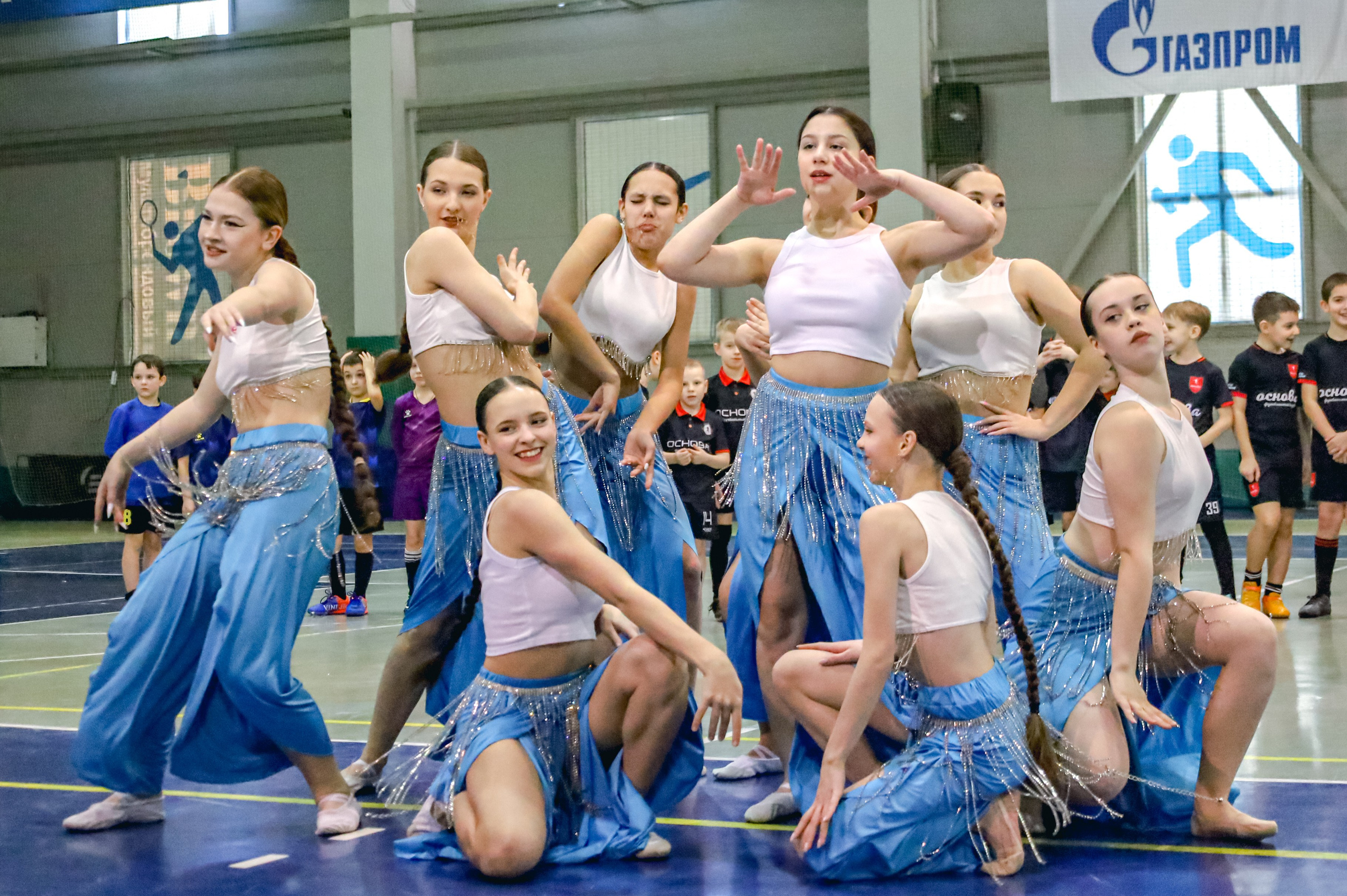 Детский турнир по футболу. Никонорова Анастасия