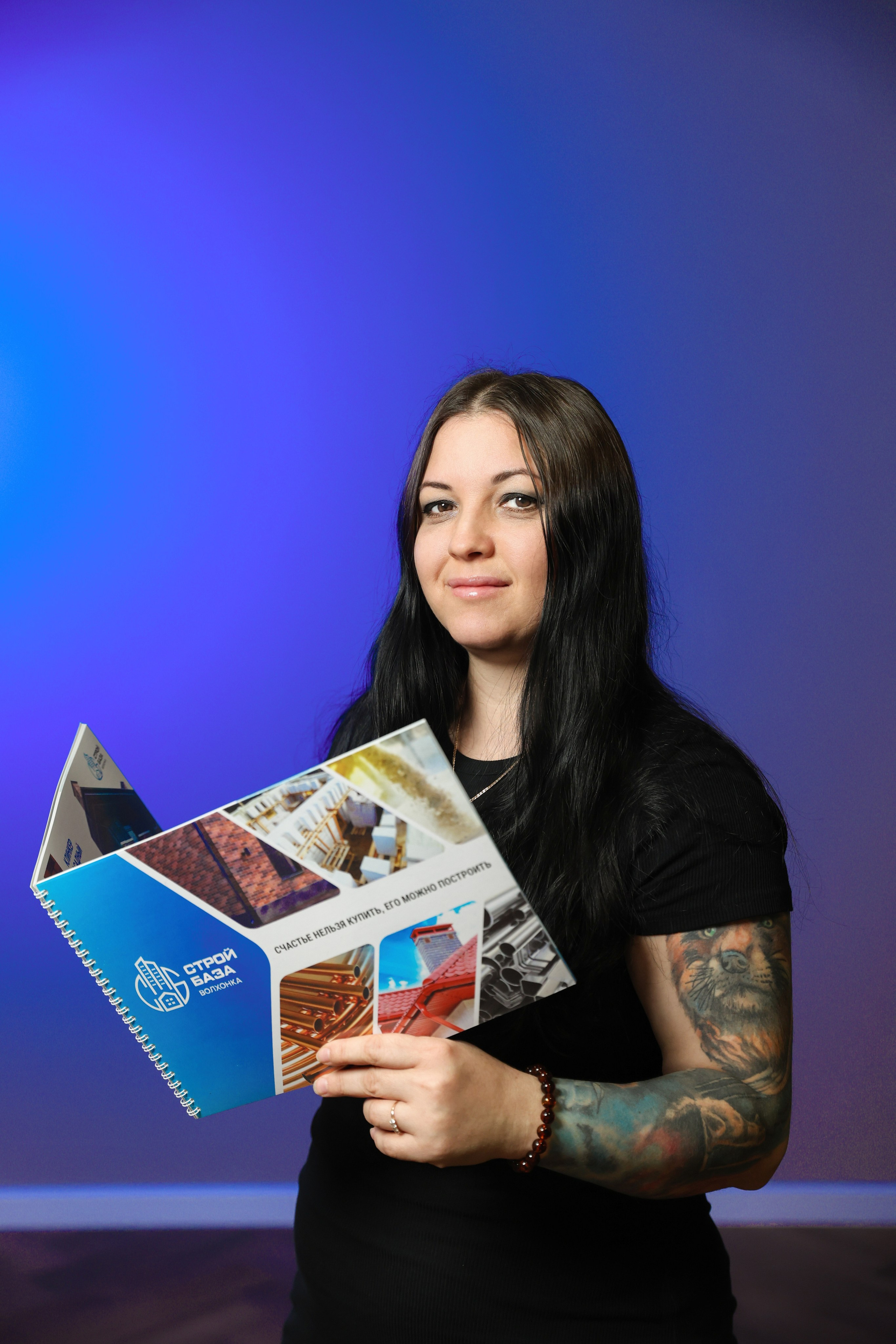 Выездные портреты для стройбазы «Волохонка». Снимаю съемки