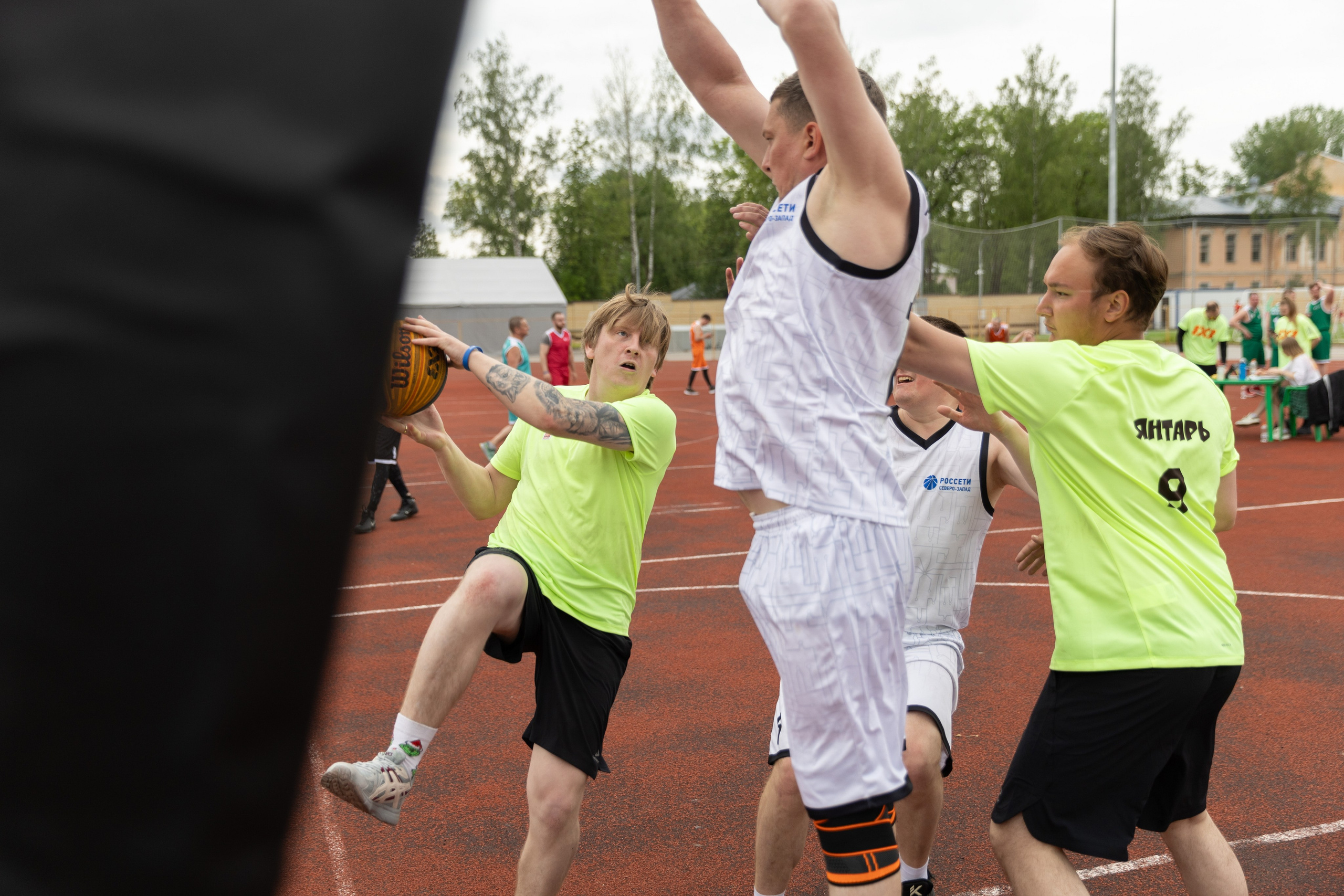 Летняя спартакиада «Росссети». Снимаю съемки