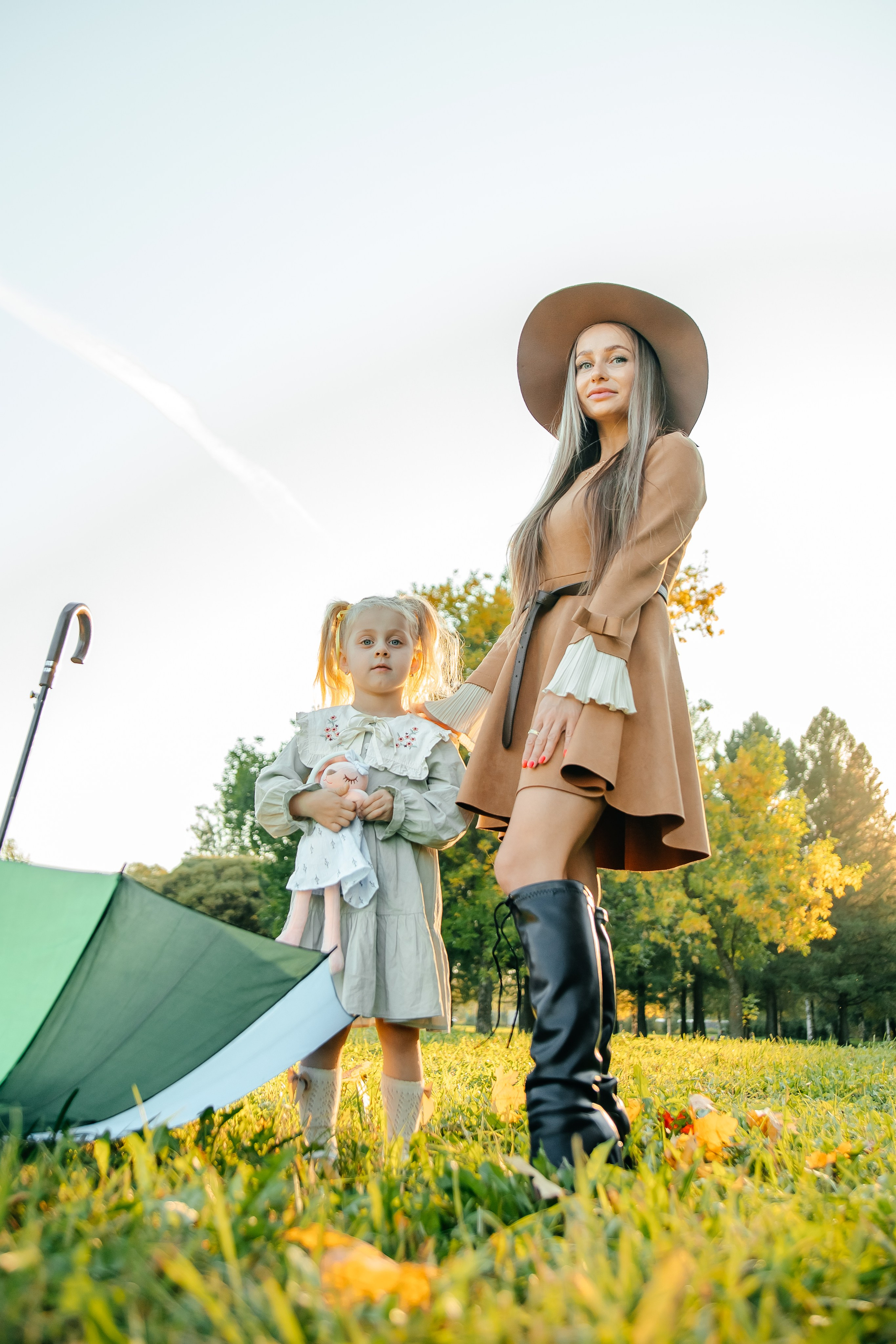 Фотопленэр в осеннем парке. Elena Sova — семейный и женский фотограф в Санкт-Петербурге