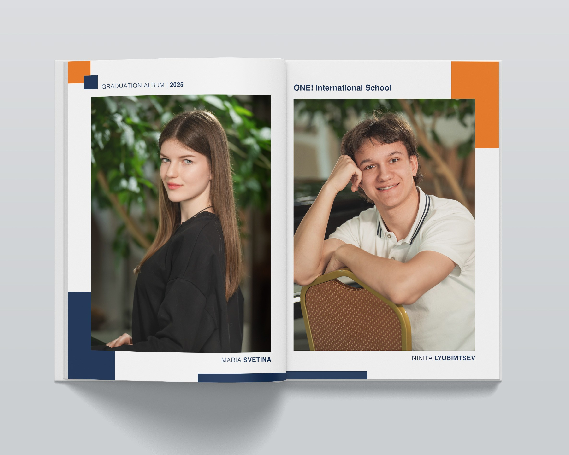 Школьникам. Антон и Татьяна Денисенко