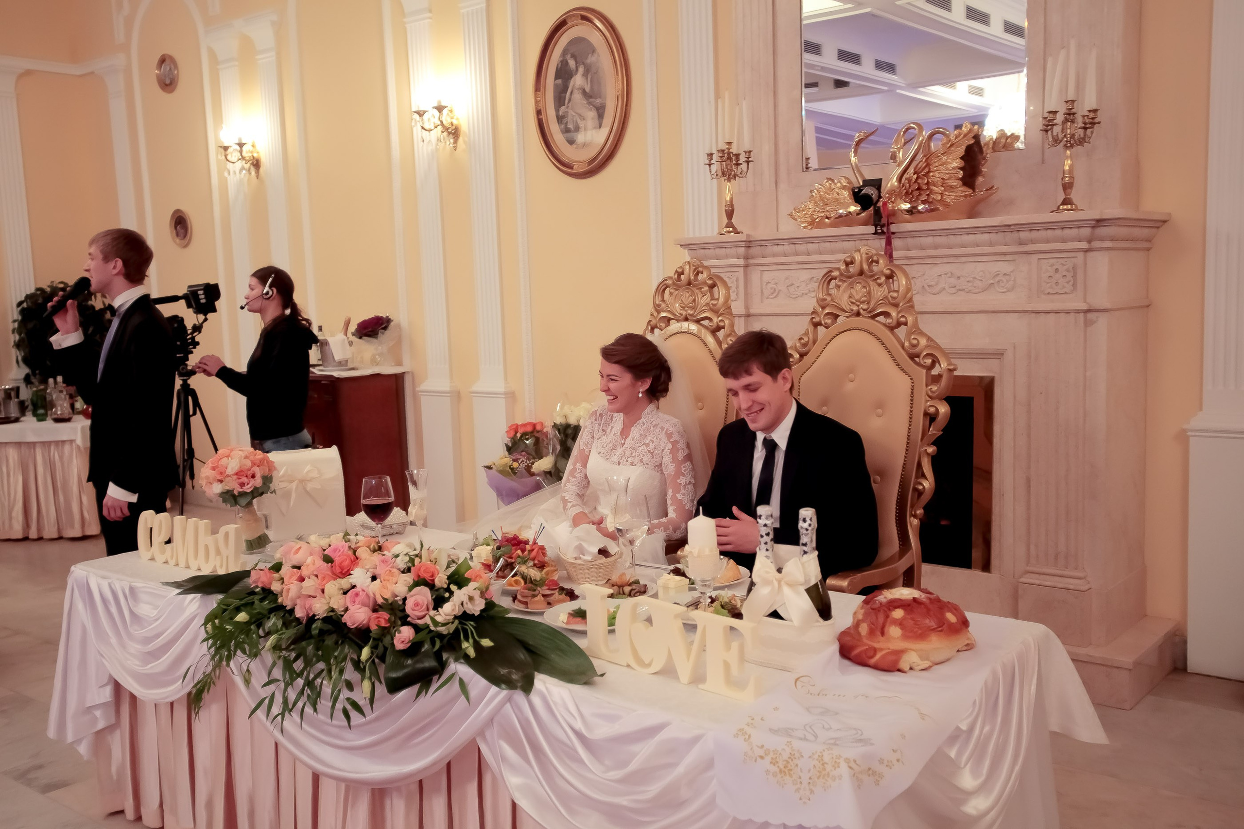 Банкет/Banquet. Максим Матвийченко и Виктория Басова профессионалы своего дела