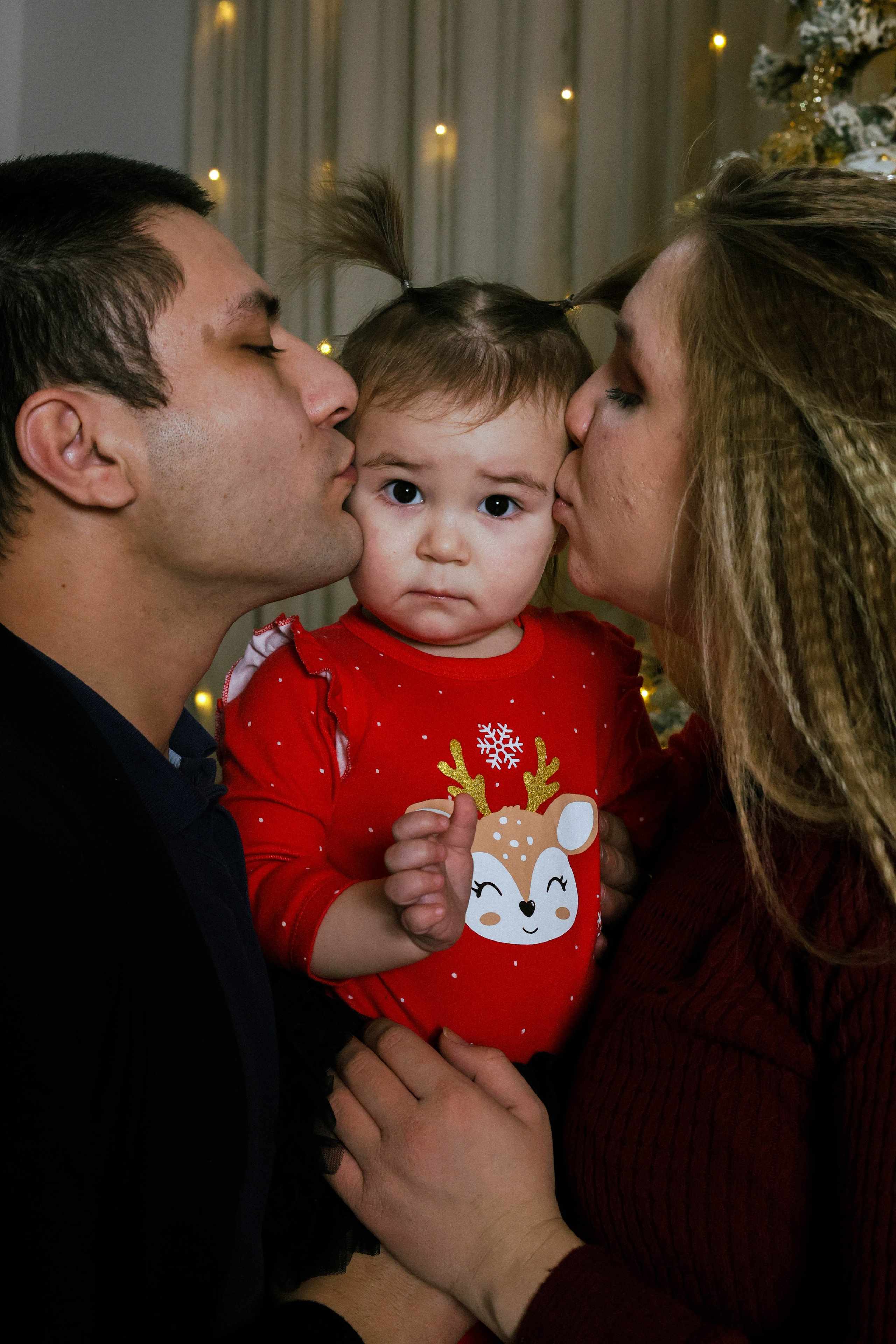 Новогодняя история «Анастасия и ее семья». Фотограф в Москве Анастасия Калинина