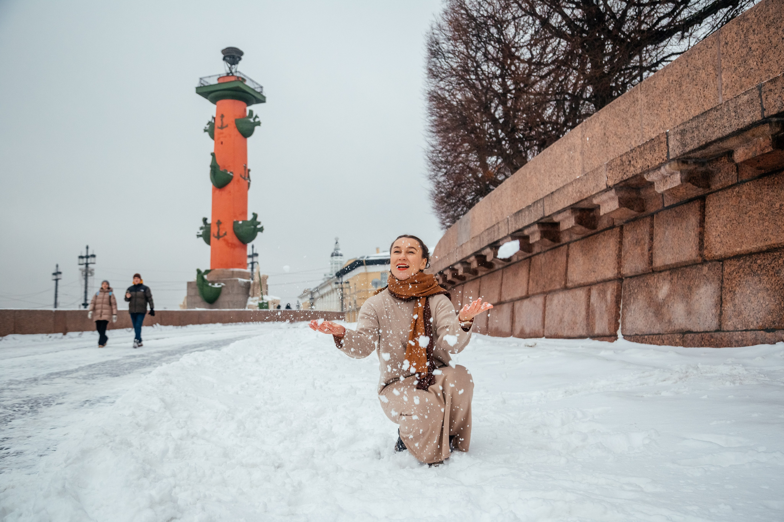 Зимний Петерург. Семейный фотограф Любовь Саркеева