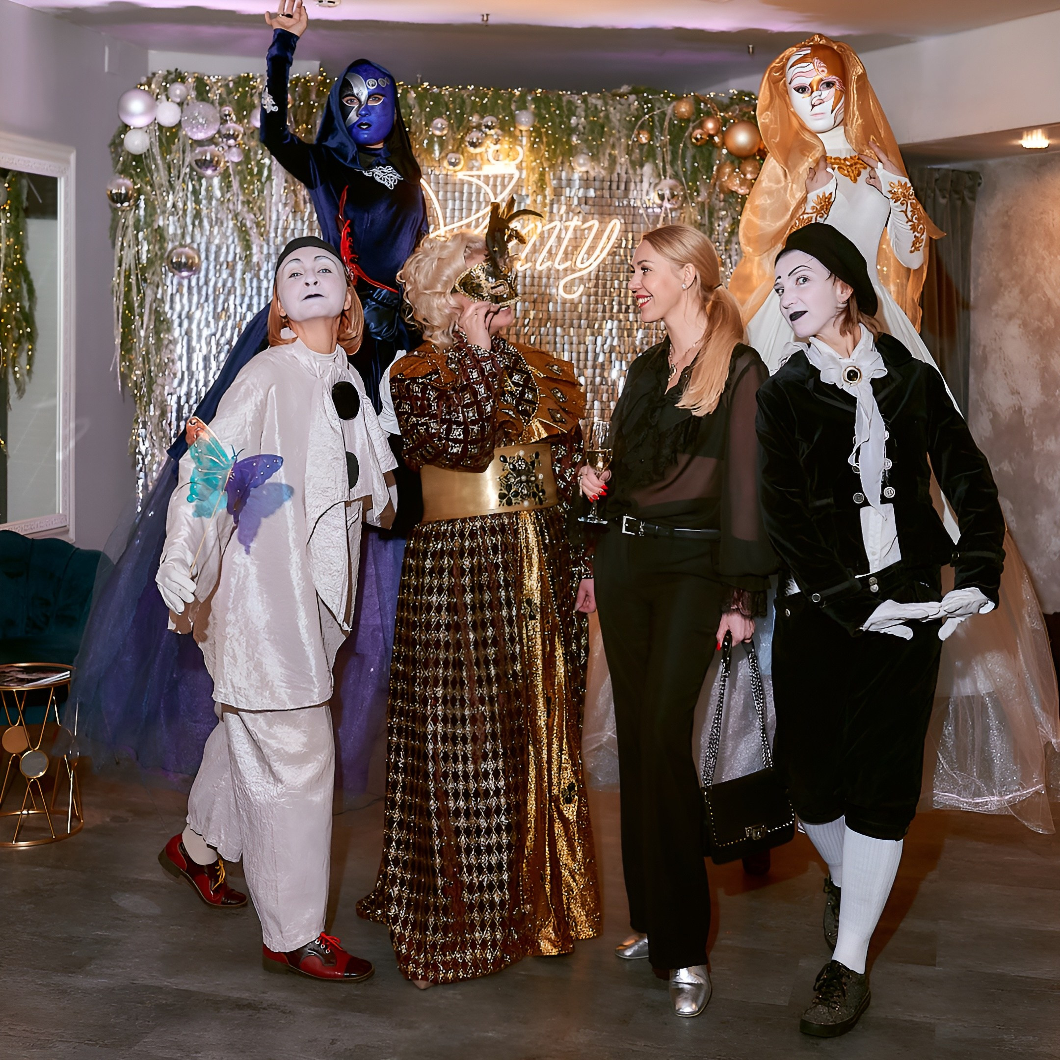 «Венецианский карнавал» | ресторан Vinity. Свадебный фотограф в Санкт-Петербурге Славин Денис