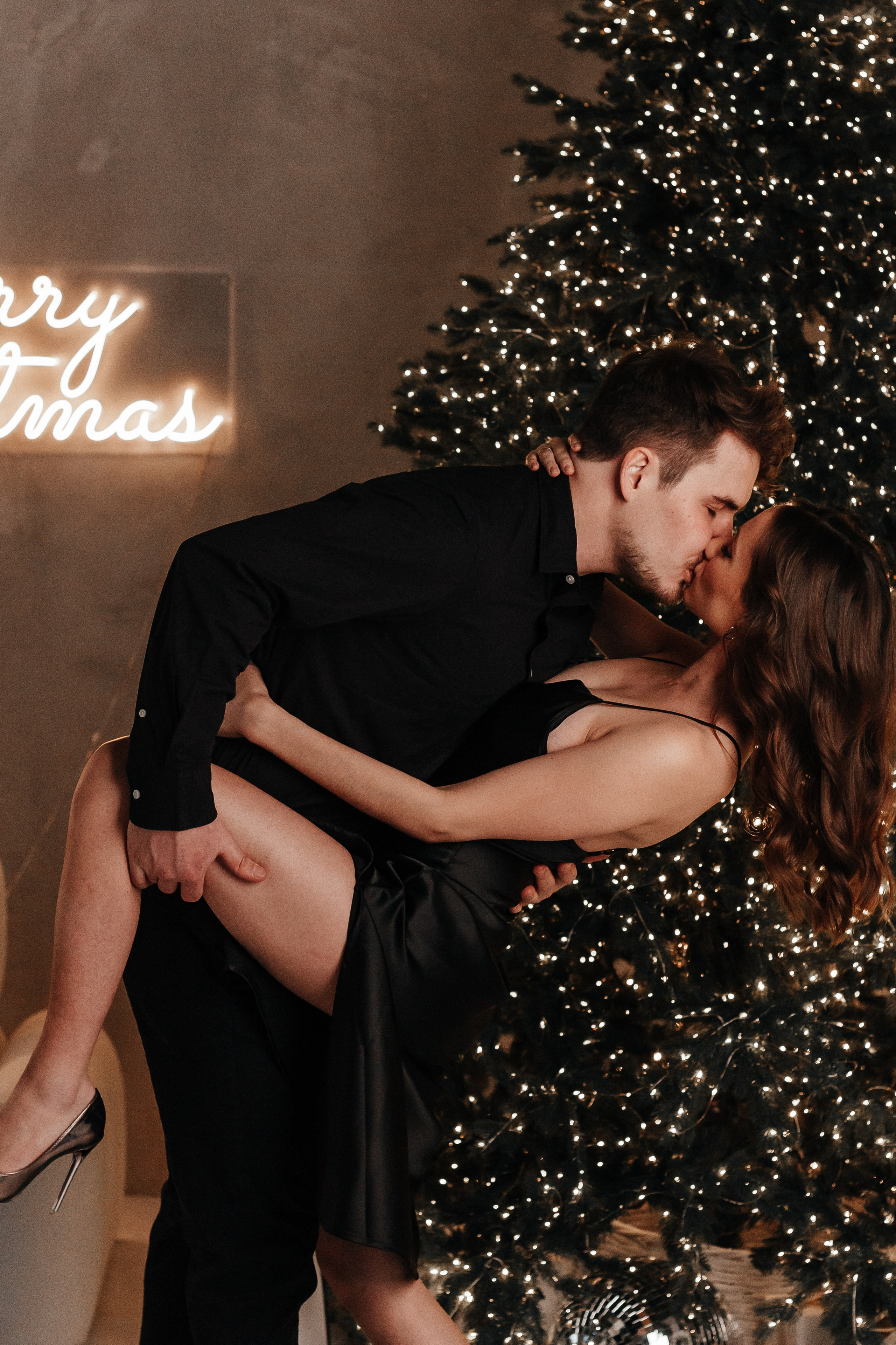 Стильный семейный New Year. Фотограф Красноярск Архипова Алина