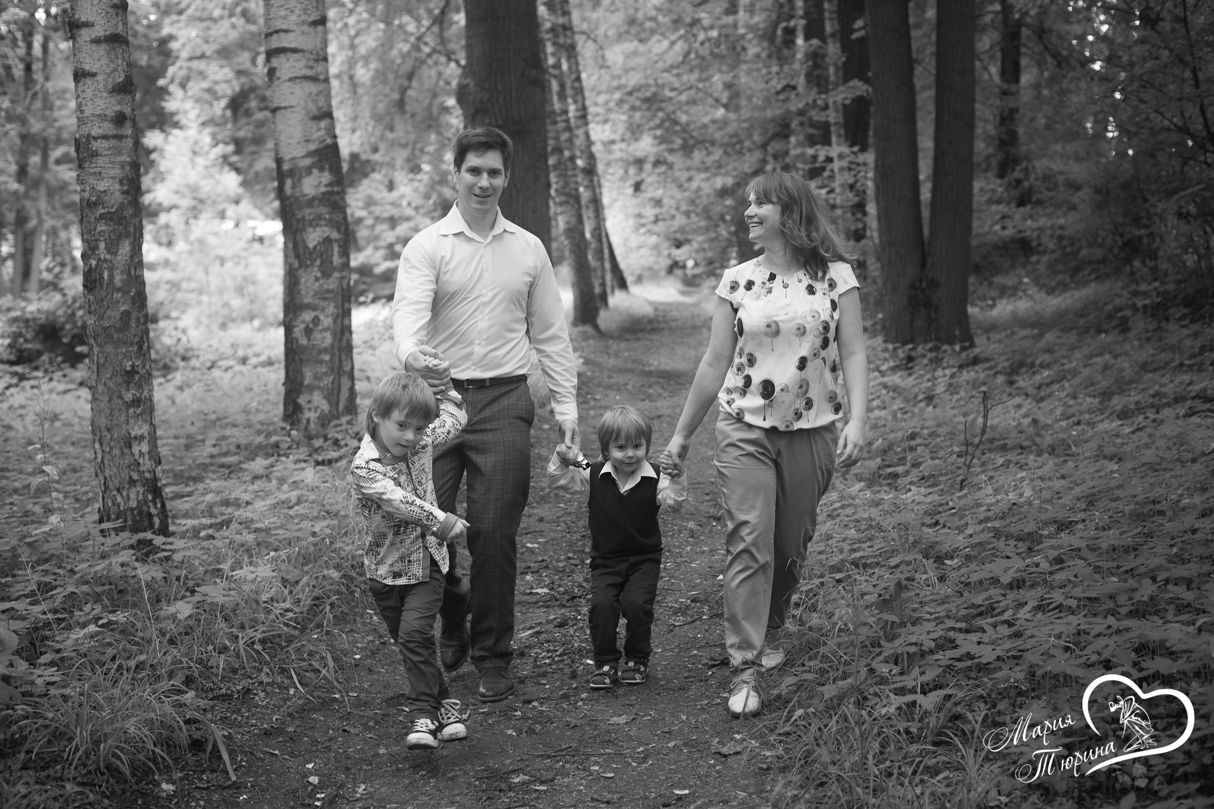 Семейная прогулка. Свадебная фотосъёмка в Москве, Туле