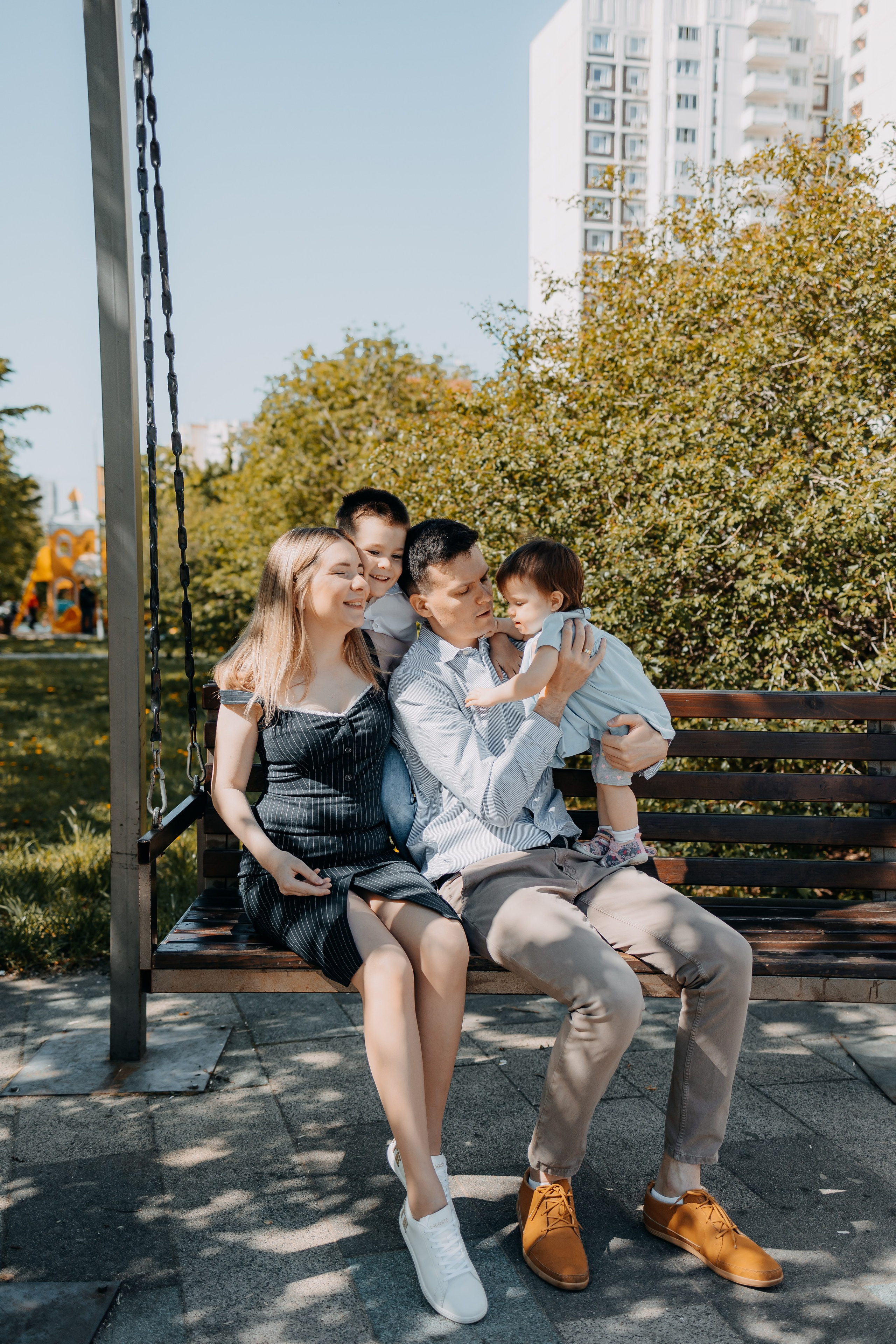 Мария, Денис, Паша и Кристина. Детский и семейный фотограф. Москва