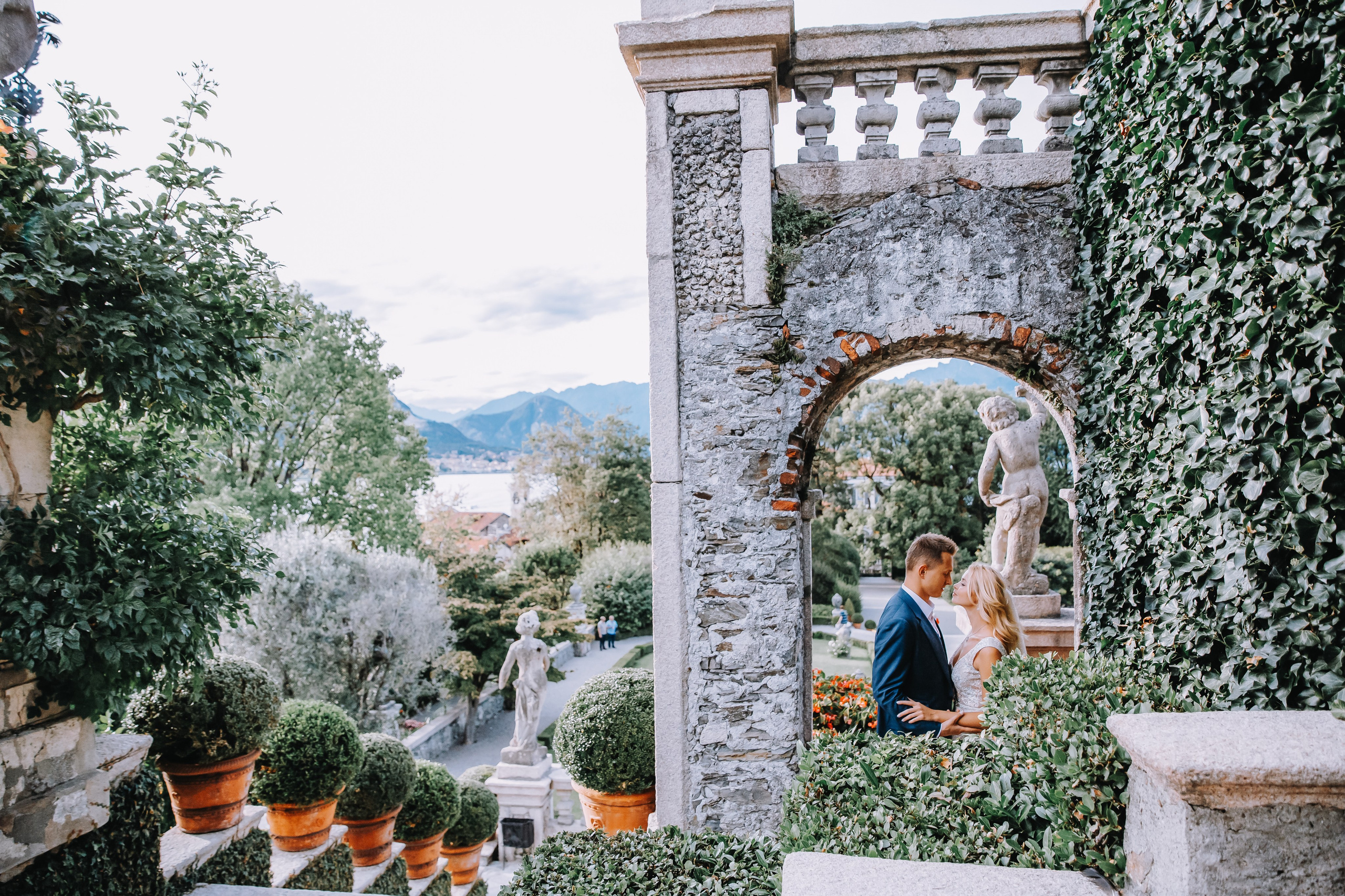 Свадьба в Италии (озеро Маджоре). Фотограф и видеограф Анна Домашенко
