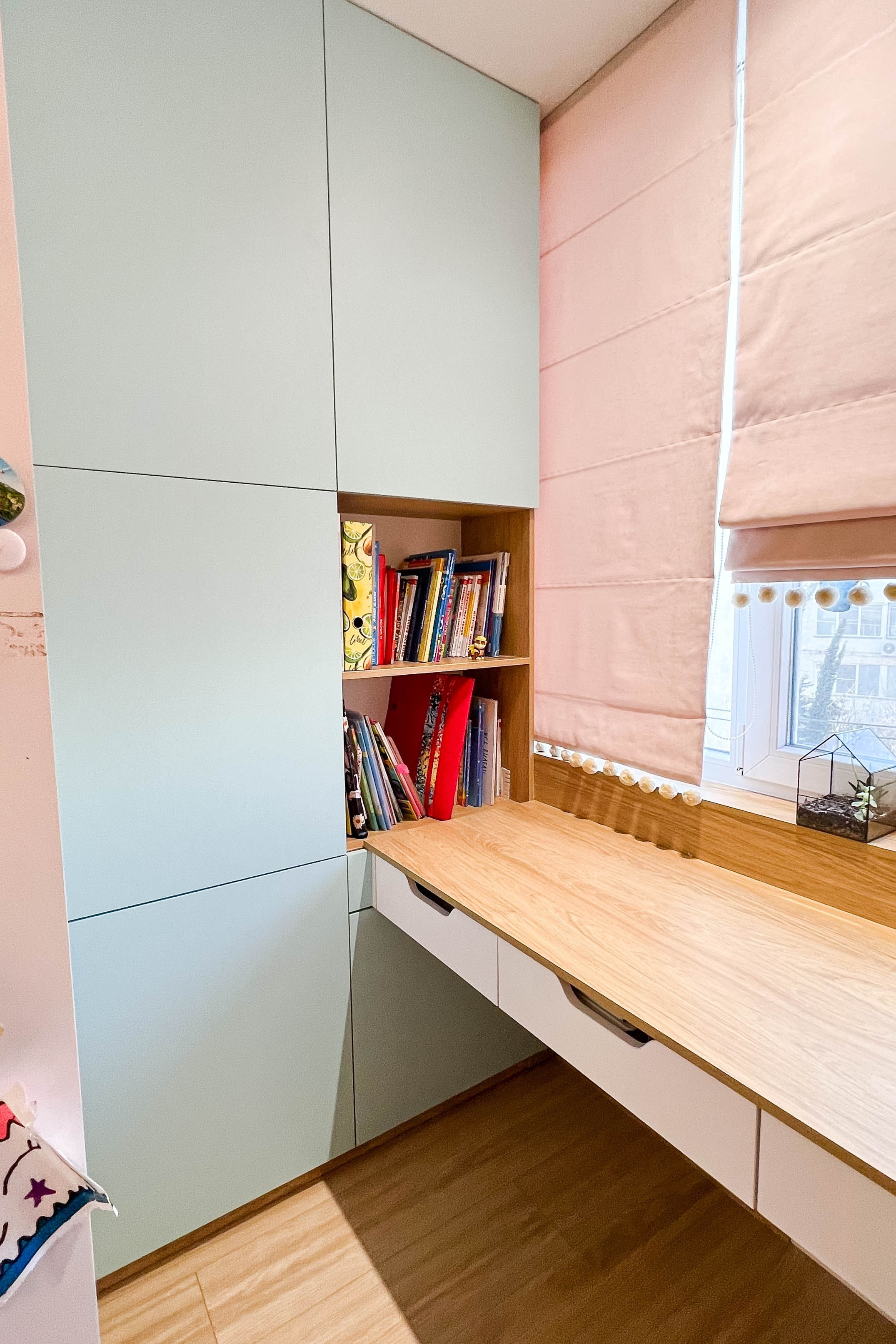 The apartment is in a modern style. Fotograf Dmitrii Donets